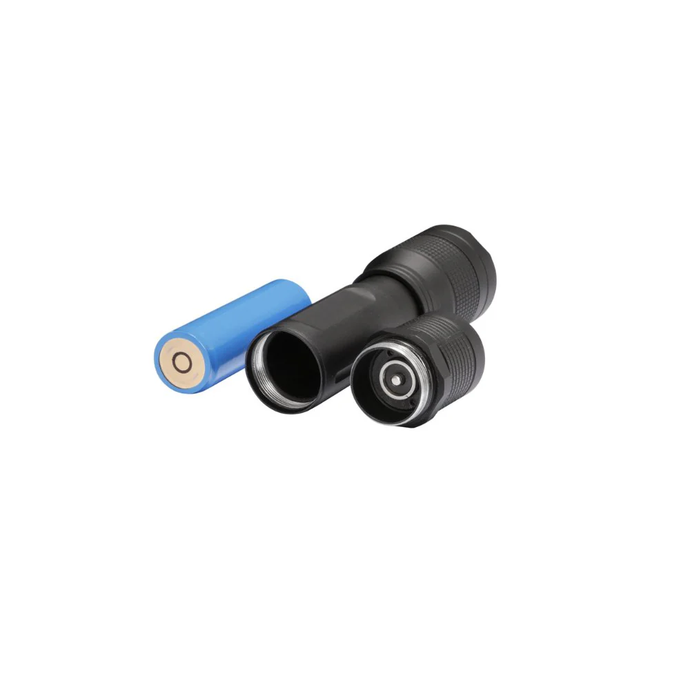 LED's Work Professionele LED Zaklamp 2000 - Tot 240 meter bereik - Oplaadbaar & Dimbaar - Zwart - Image 4
