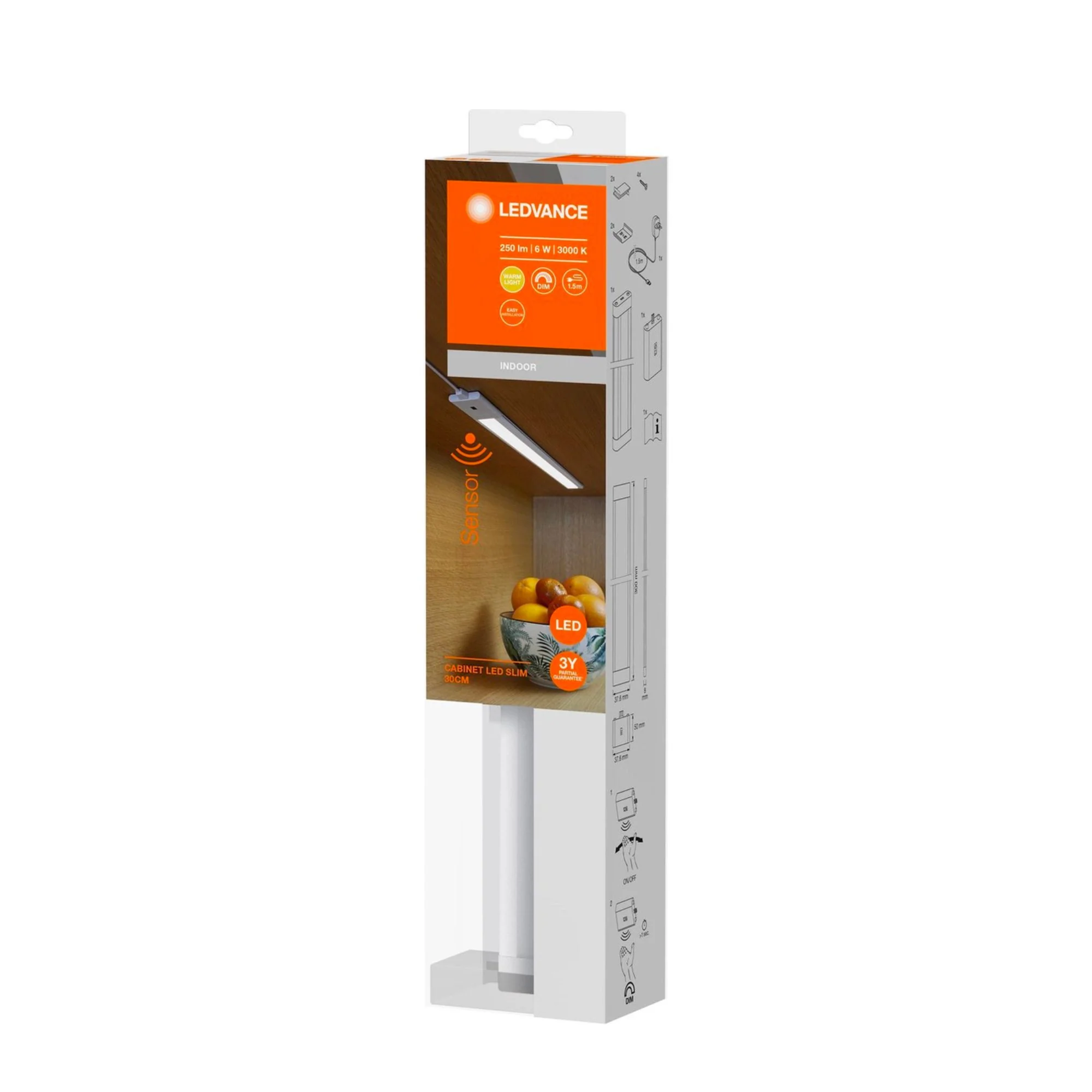 LEDVance LED Kastverlichting met Zwaaisensor 30 cm - Complete set - Dimbaar - Image 2