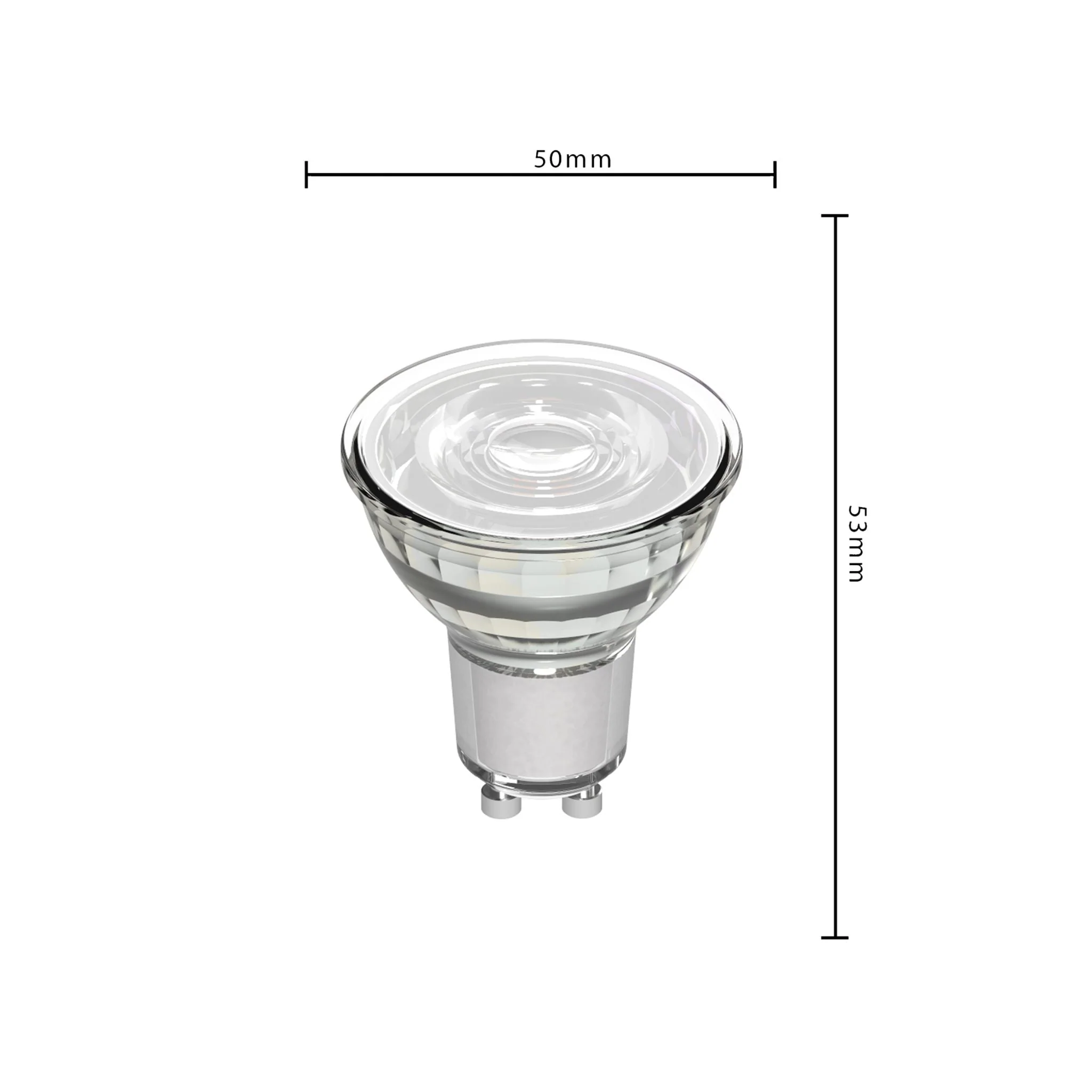 ProDim LED GU10 Spot - Helder - Dimbaar warm wit licht - 4W vervangt 50W - Image 3