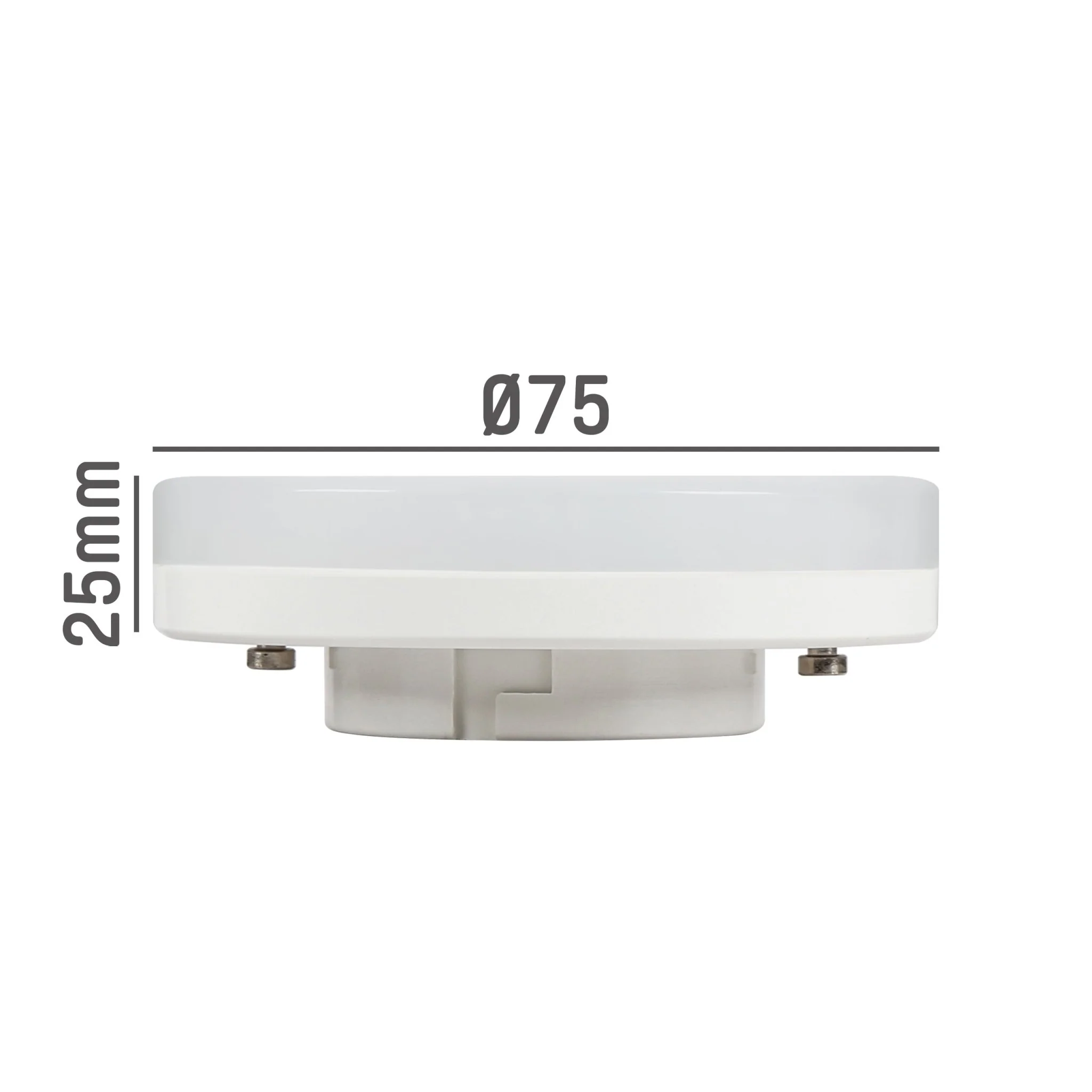 LED Lamp met GX53 fitting - Dimbaar koud wit licht - 6W/48W - Image 4