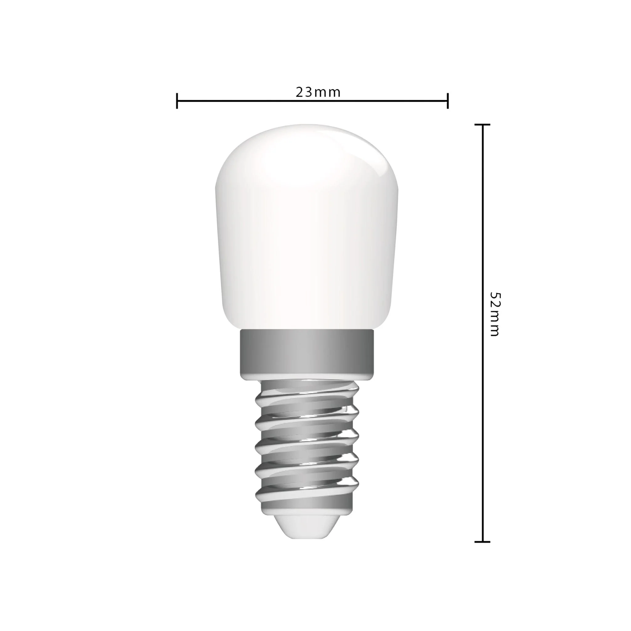 LongLife LED Lamp E14 - T26 - Geschikt voor koelkast en afzuigkap - Warm wit - 2W (19W) - Image 3