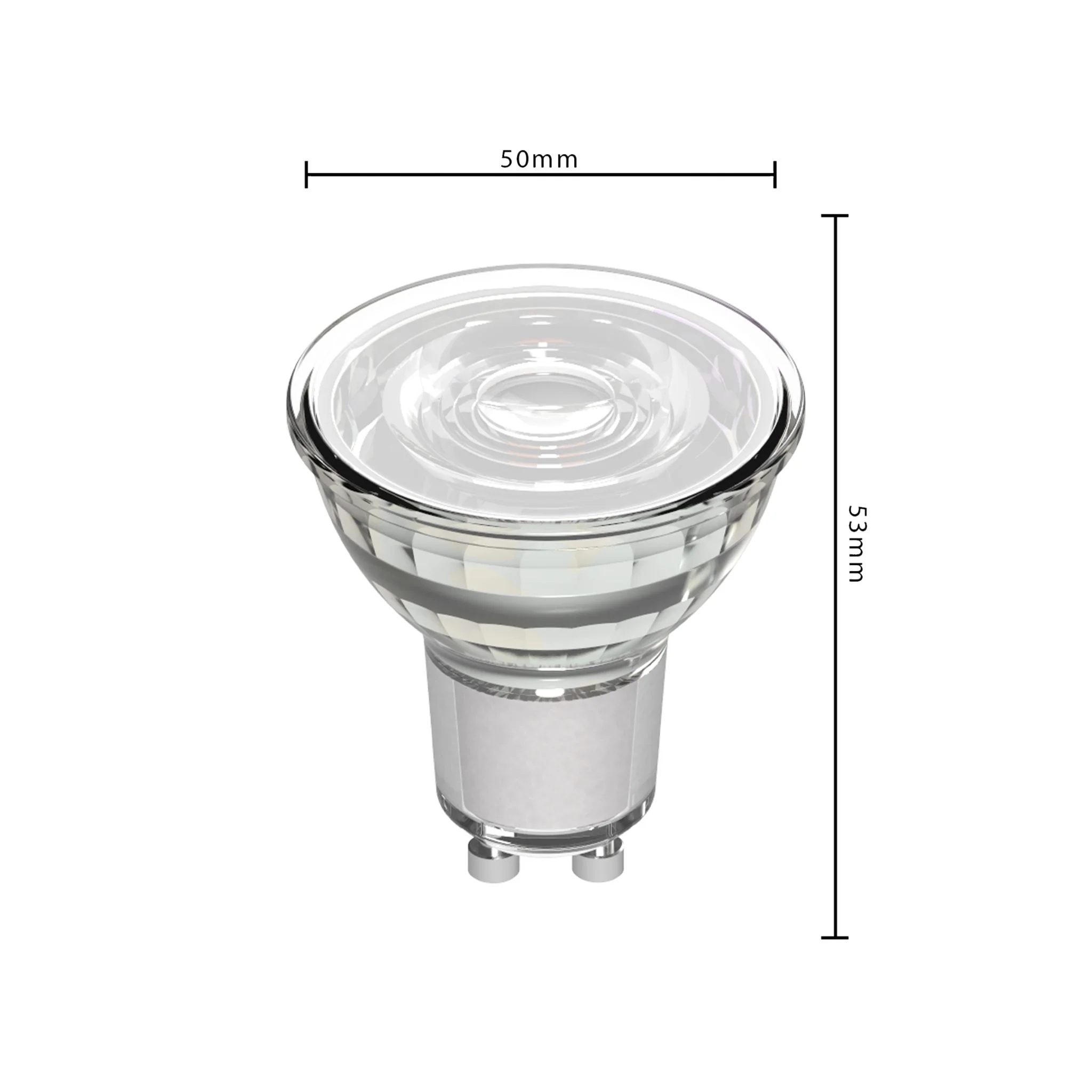 LED Lamp GU10 - 3W vervangt 35W - 230 lm - Warm wit licht - Image 3