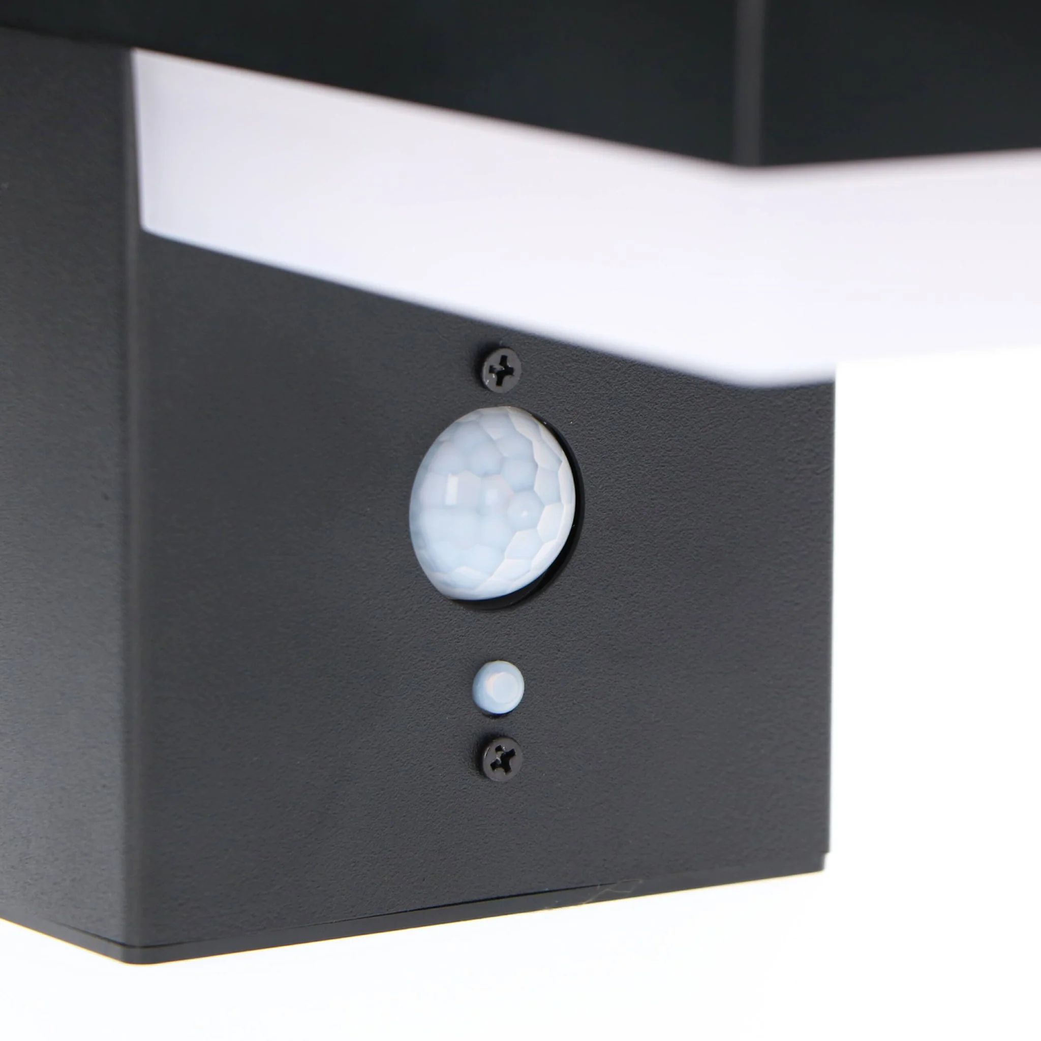 LED's Light RVS Solar LED Muurlamp met Bewegingssensor - Draadloos - Vierkant - 3 standen - Zwart - Image 12