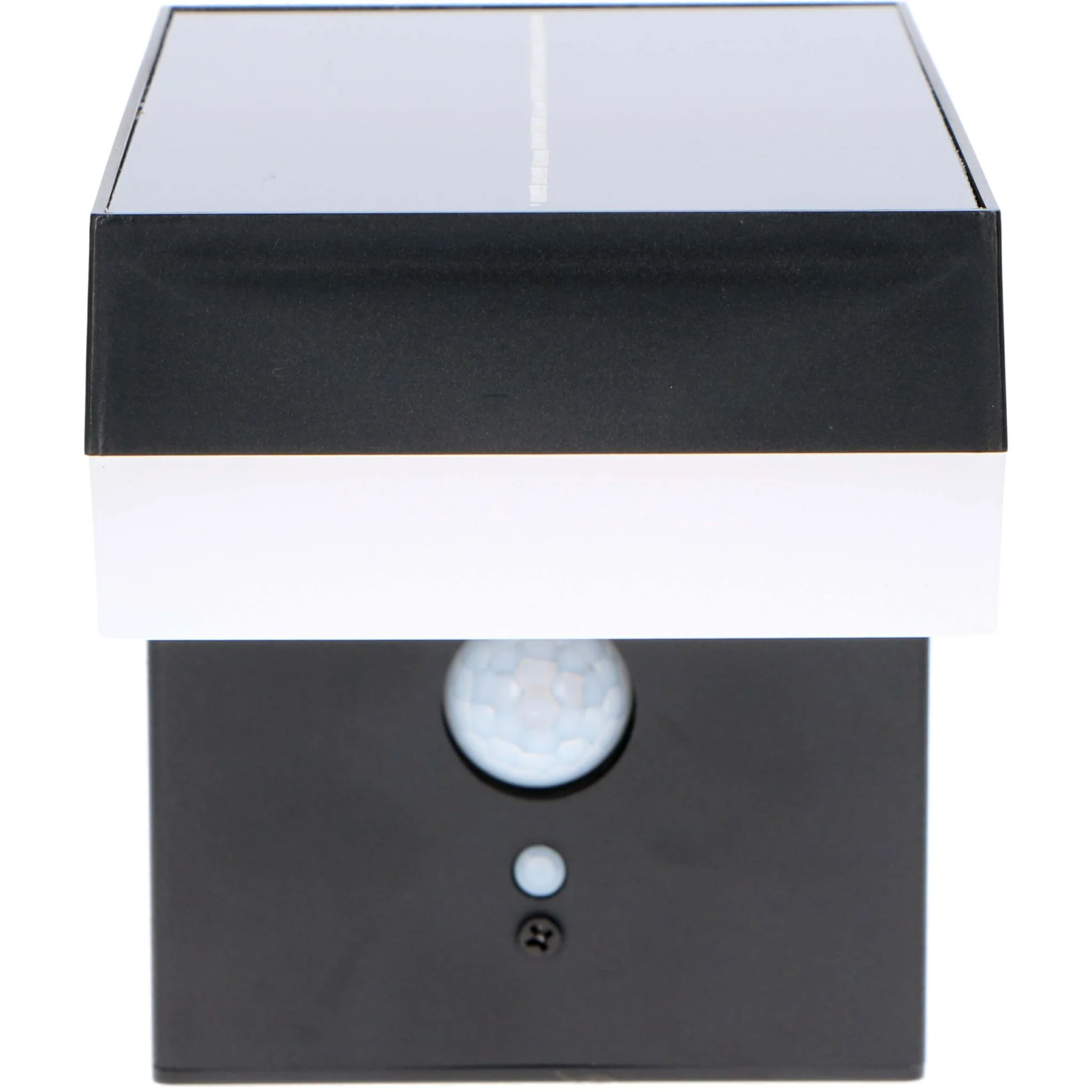 LED's Light RVS Solar LED Muurlamp met Bewegingssensor - Draadloos - Vierkant - 3 standen - Zwart - Image 9