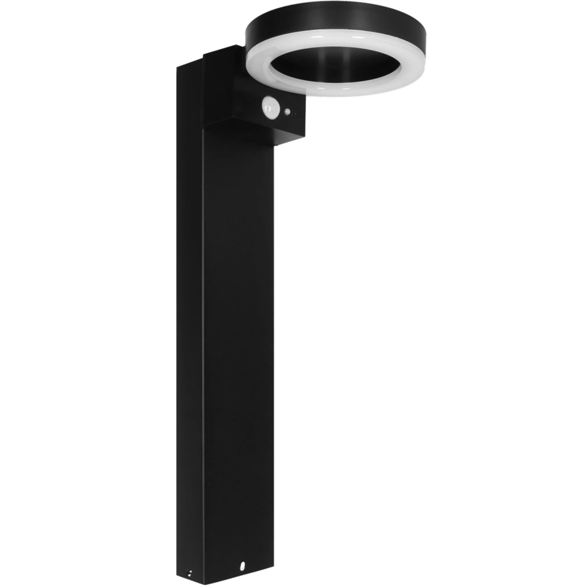 LED's Light RVS Solar LED Tuin Lantaarnpaal met Bewegingssensor - Draadloos - 3 standen - Zwart - Image 3