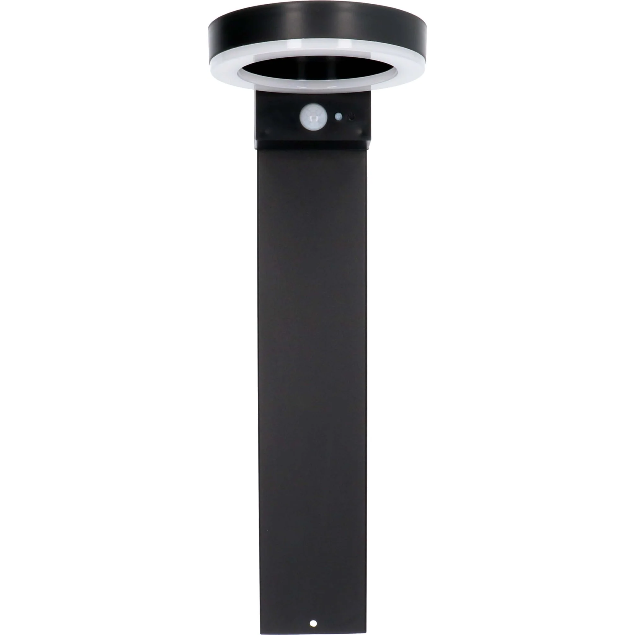 LED's Light RVS Solar LED Tuin Lantaarnpaal met Bewegingssensor - Draadloos - 3 standen - Zwart - Image 6