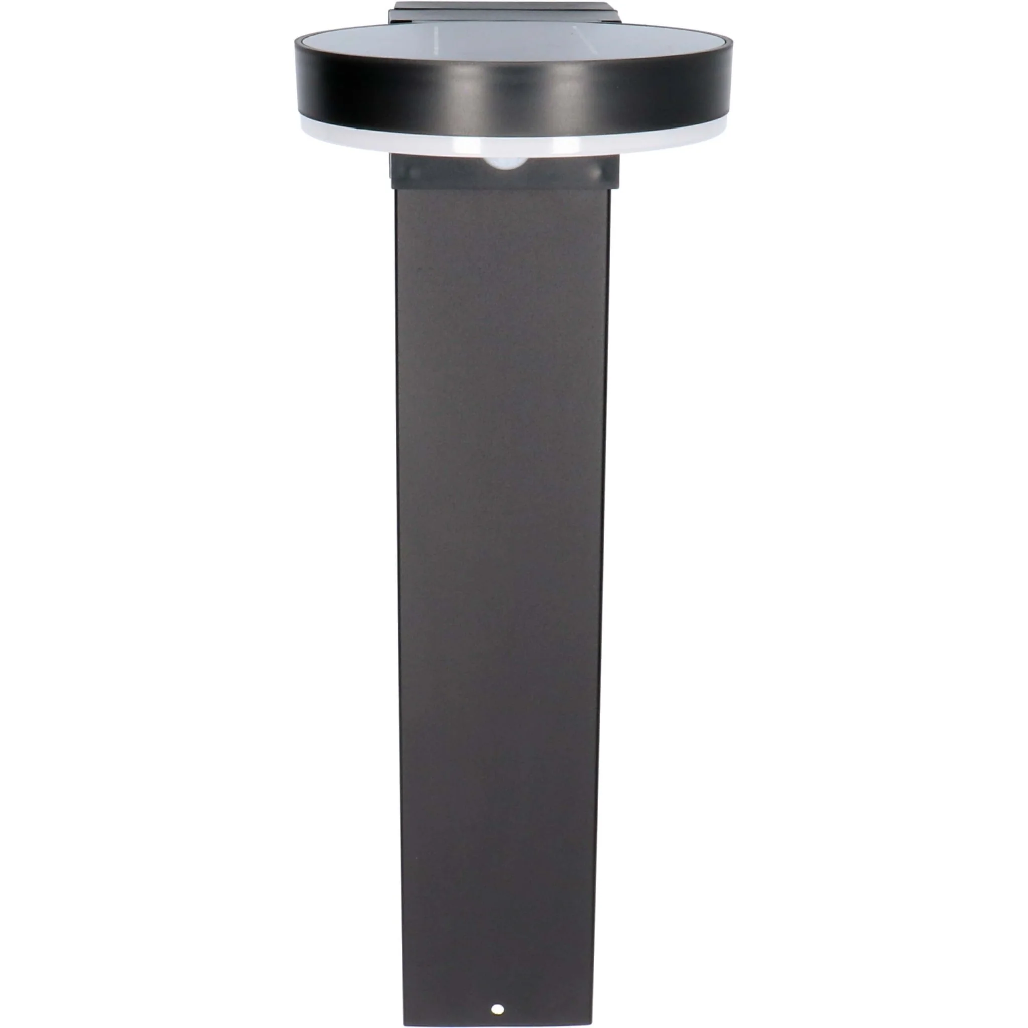 LED's Light RVS Solar LED Tuin Lantaarnpaal met Bewegingssensor - Draadloos - 3 standen - Zwart - Image 7