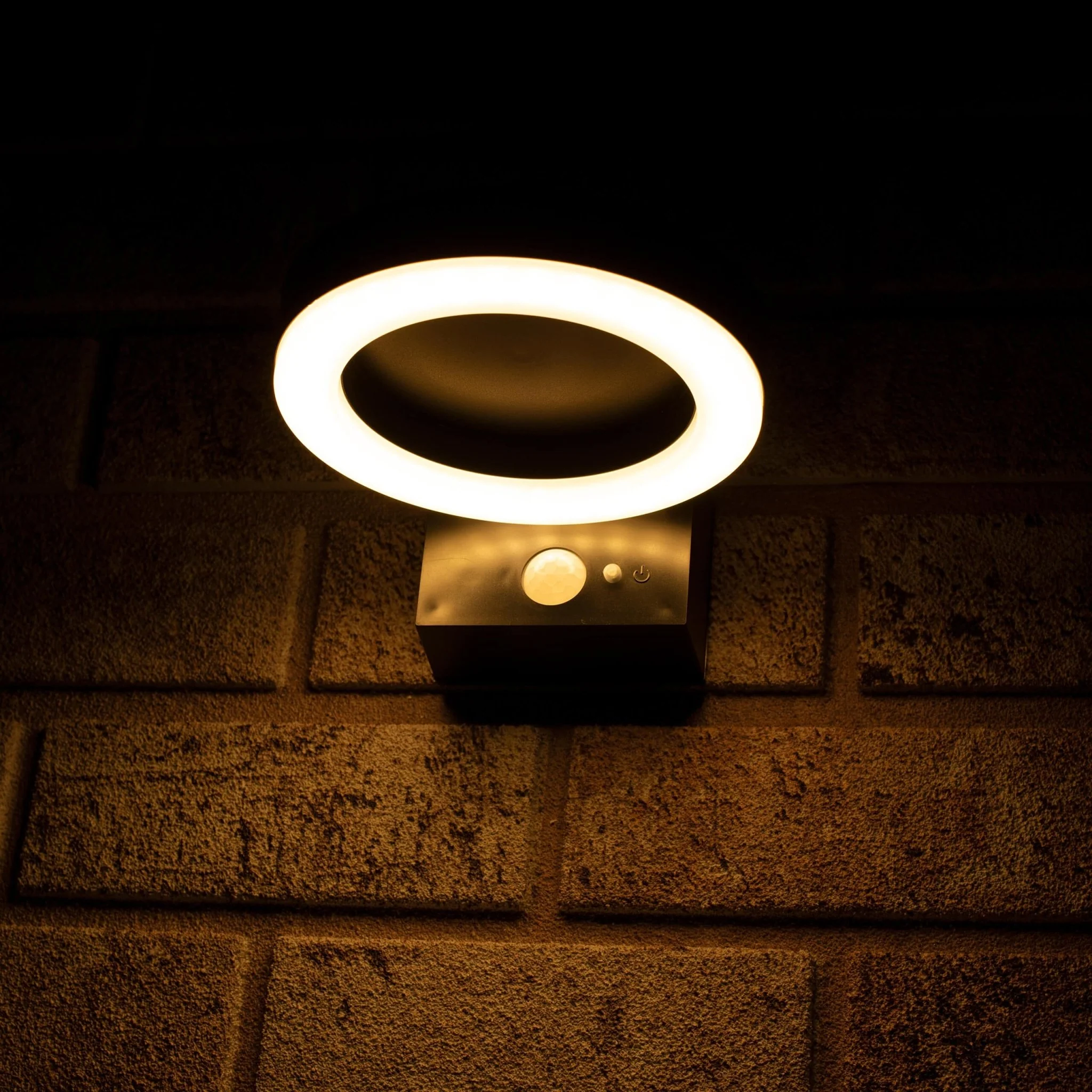 RVS Solar LED Buitenlamp met bewegingssensor - Draadloos - 3 standen - Zwart - Image 4
