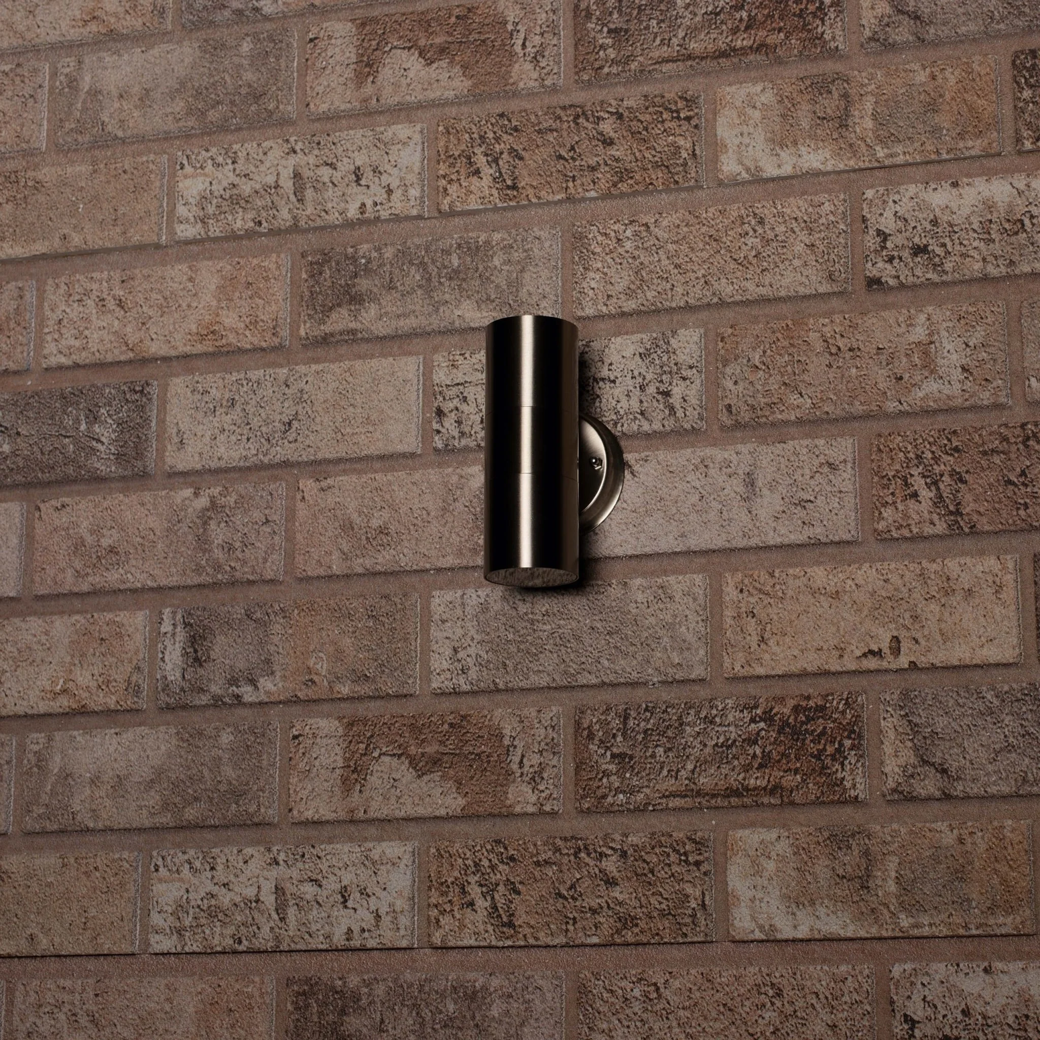 LED's Light RVS LED Muurlamp Buiten - Spot met 2 x GU10 fitting - Model Catania - IP44 - Zilver - Image 4