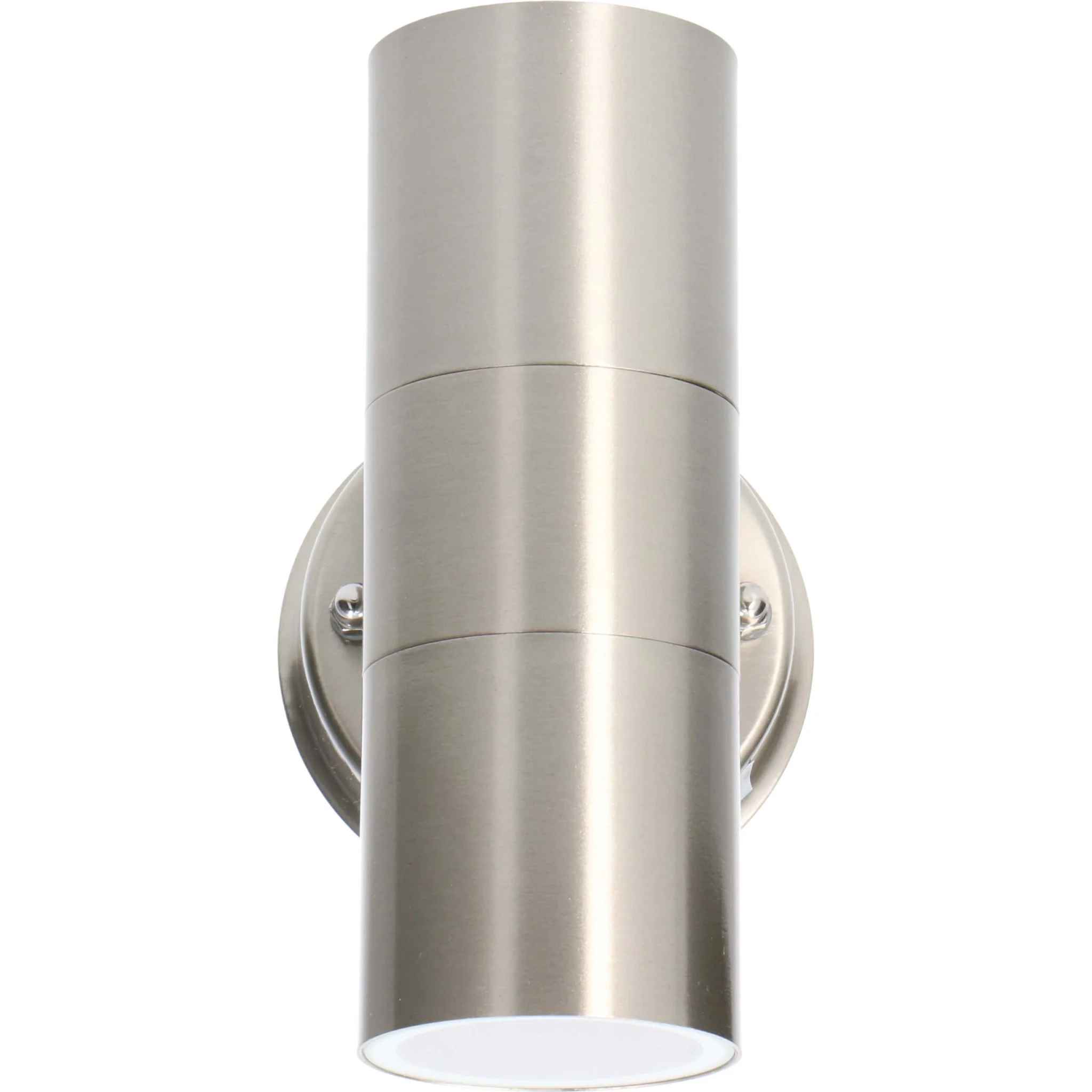 LED's Light RVS LED Muurlamp Buiten - Spot met 2 x GU10 fitting - Model Catania - IP44 - Zilver - Image 7