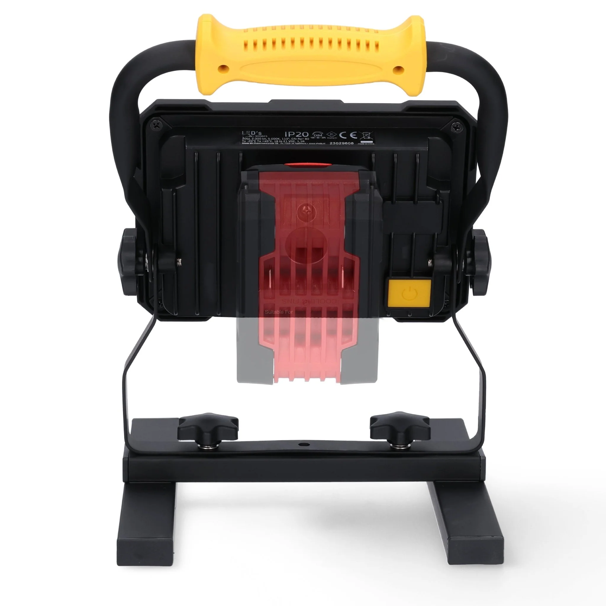 LED's Work 18V werklamp Accu voor elektrisch gereedschap - 20W 2000lm 5000K - Image 3