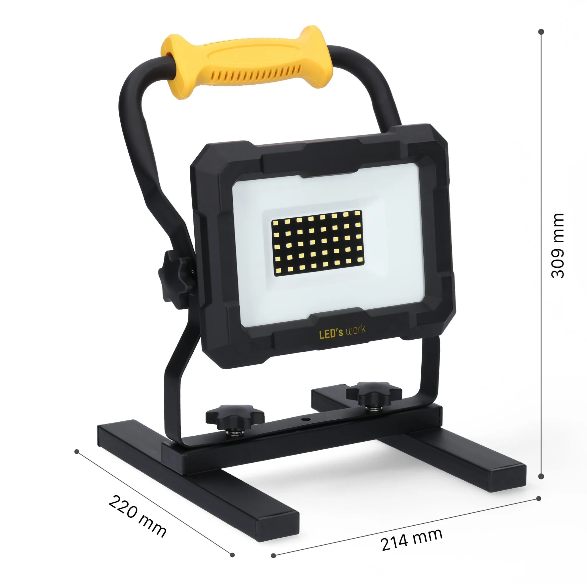 LED's Work 18V werklamp Accu voor elektrisch gereedschap - 20W 2000lm 5000K - Image 4