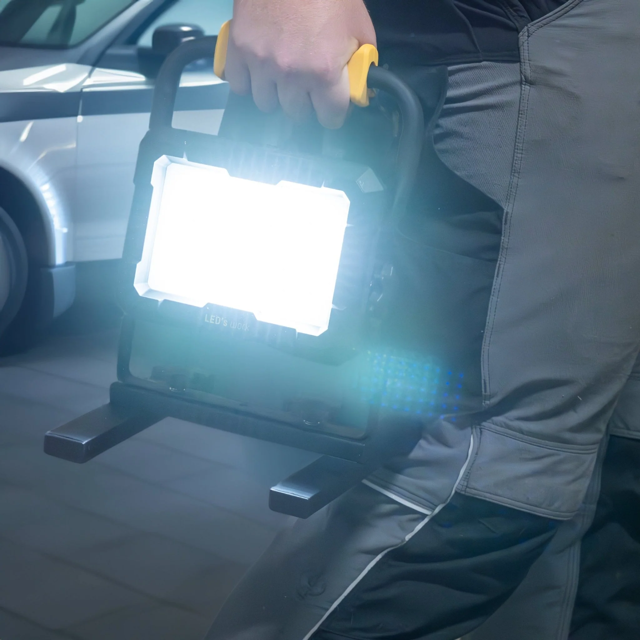 LED's Work 18V werklamp Accu voor elektrisch gereedschap - 20W 2000lm 5000K - Image 7