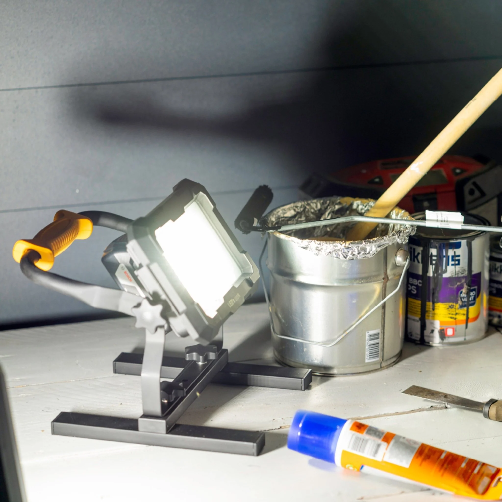 LED's Work 18V werklamp Accu voor elektrisch gereedschap - 20W 2000lm 5000K - Image 9
