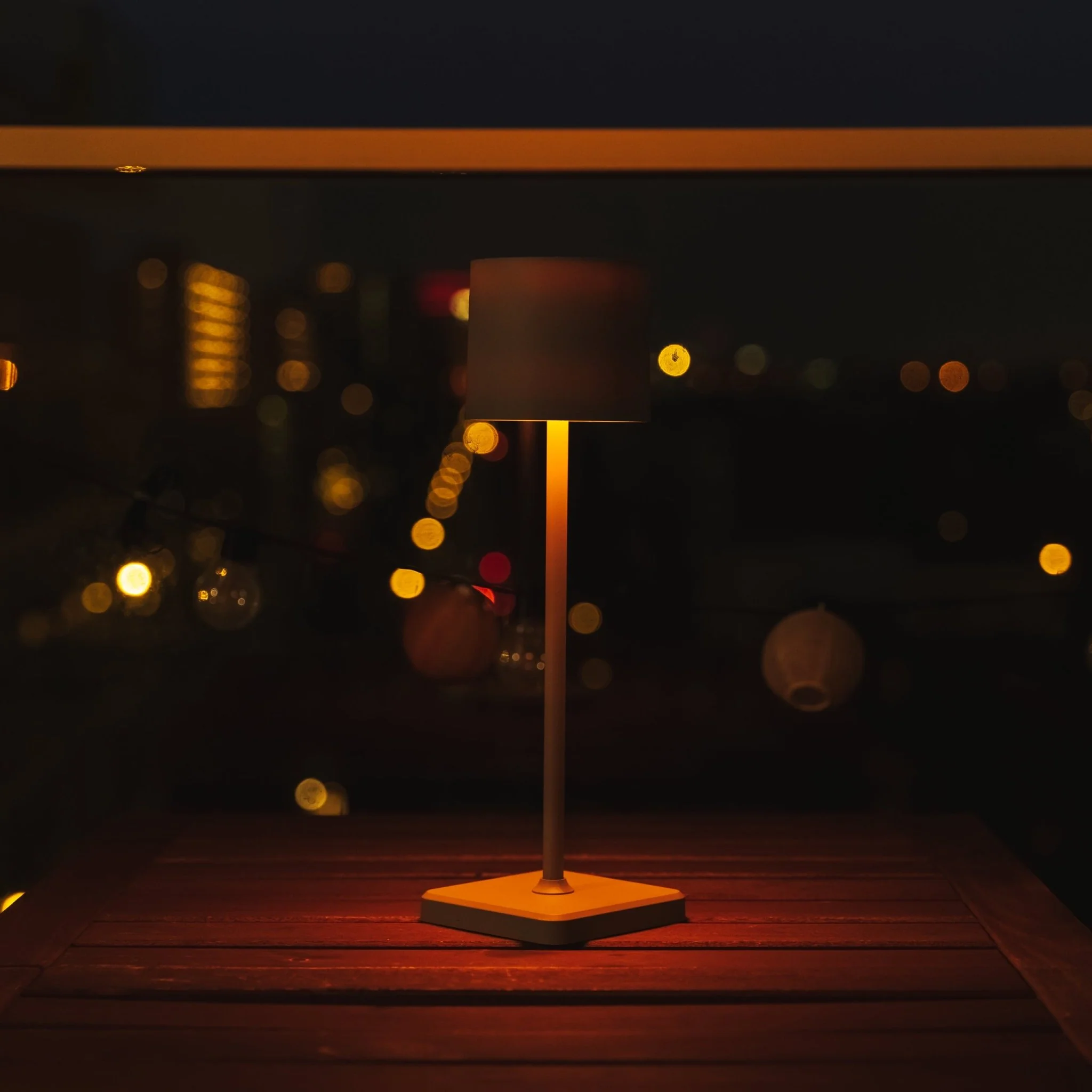 LED's Light Oplaadbare LED Tafellamp - Dimbaar via aanraking - Binnen en buiten - Grijs - Image 11