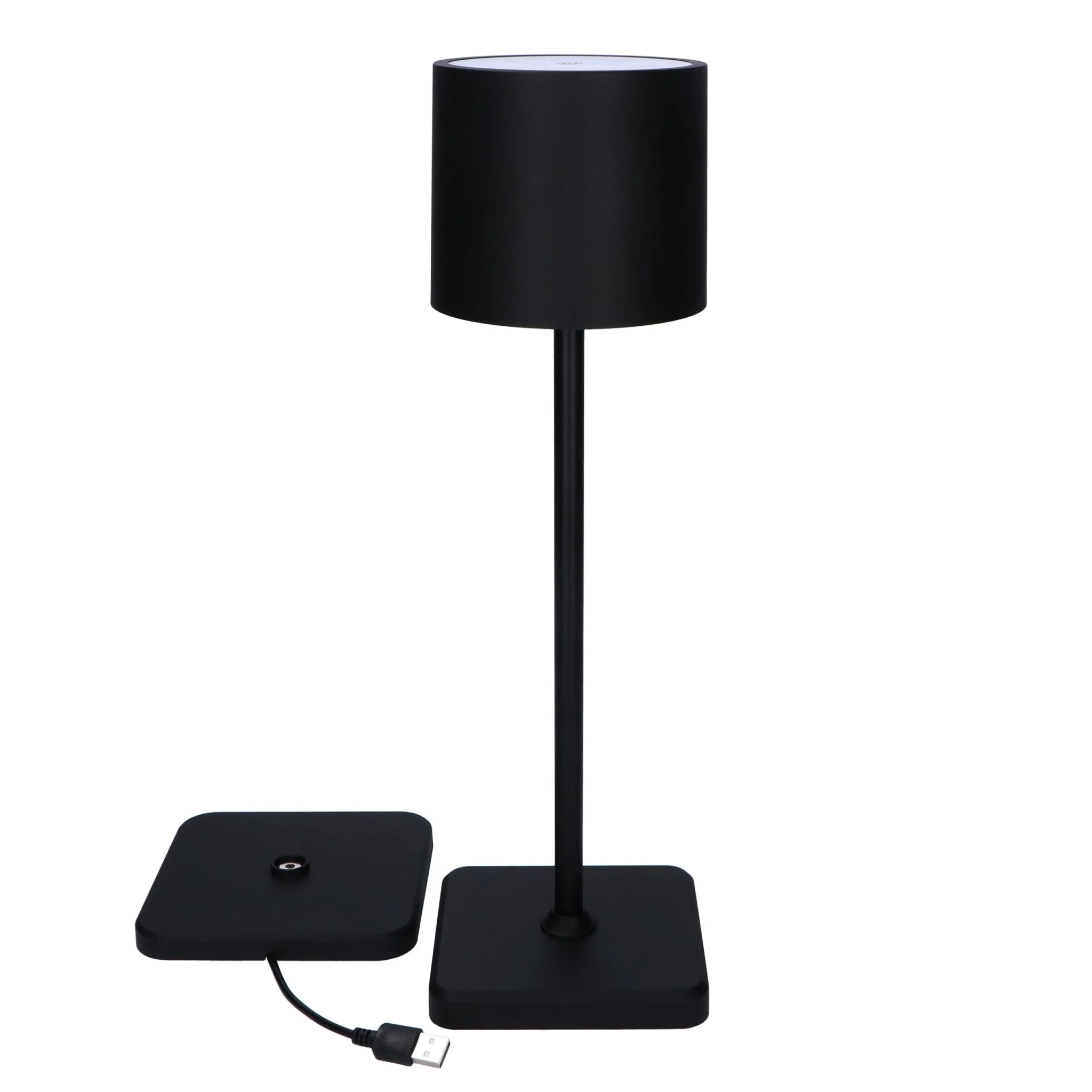 LED's Light Oplaadbare LED Tafellamp - Dimbaar via aanraking - Binnen en buiten - Zwart - Image 12