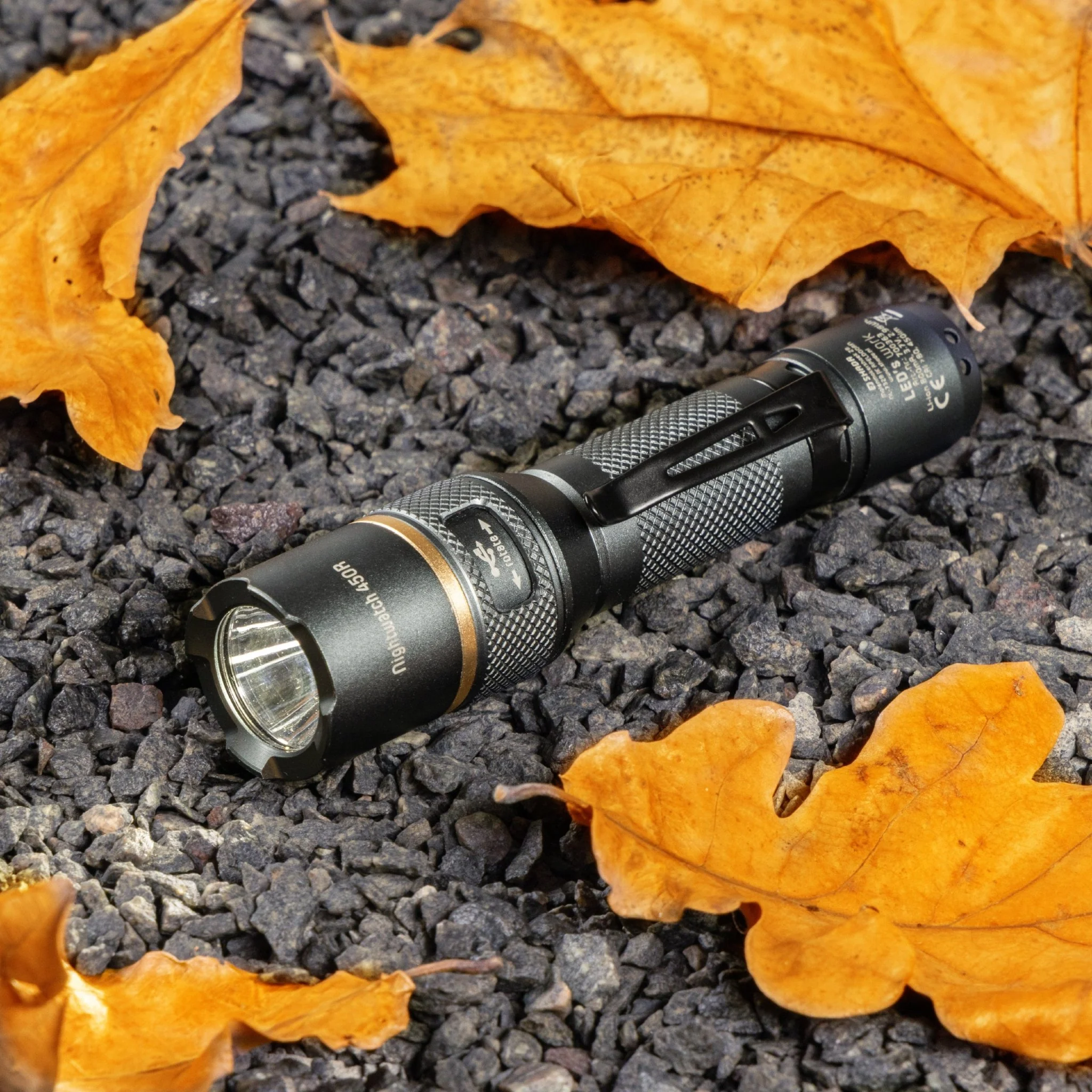 LED's Work Oplaadbare LED Zaklamp - 450 Lumen - IPX7 Waterdicht - Met 3 lichtstanden - Image 4