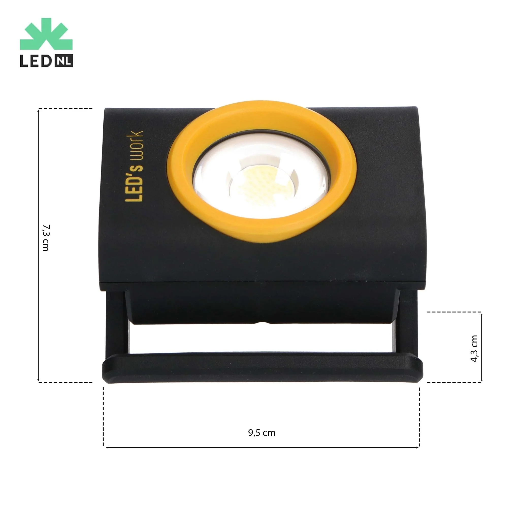 LED's Work Compacte LED Werklamp 1000 - Met oplaadbare accu – Dimbaar in 10 stappen – IP65 - Image 8