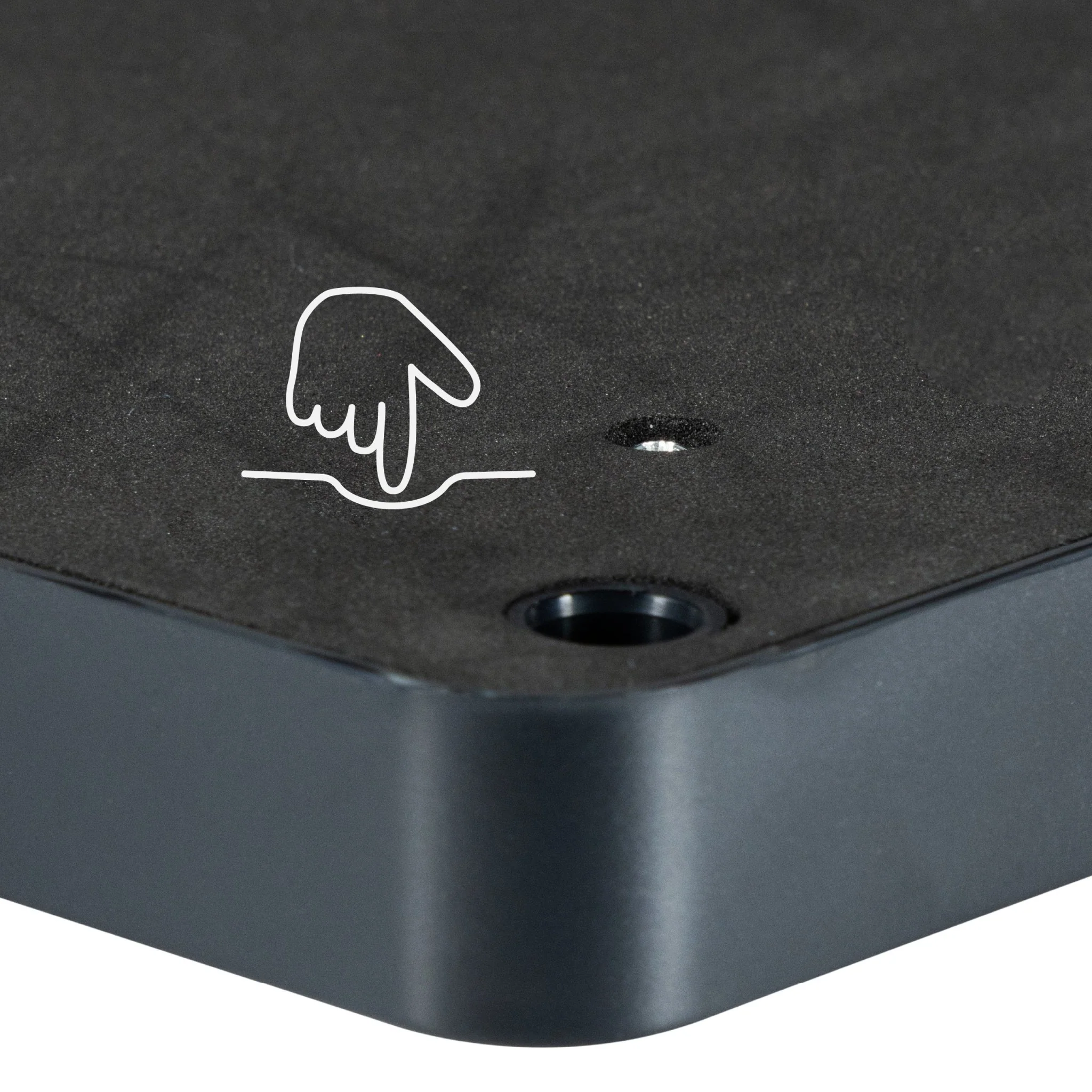 Oplaadstation voor 6 oplaadbare LED tafellampen - Docking met voeding - Zwart - Image 4
