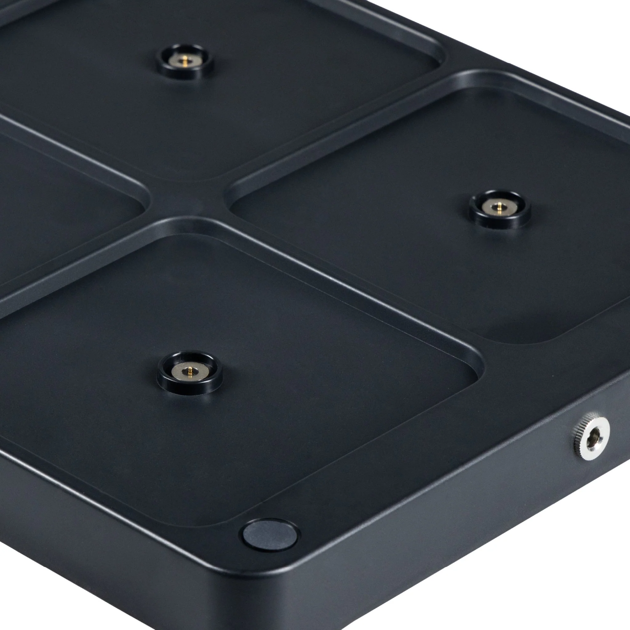 Oplaadstation voor 6 oplaadbare LED tafellampen - Docking met voeding - Zwart - Image 5