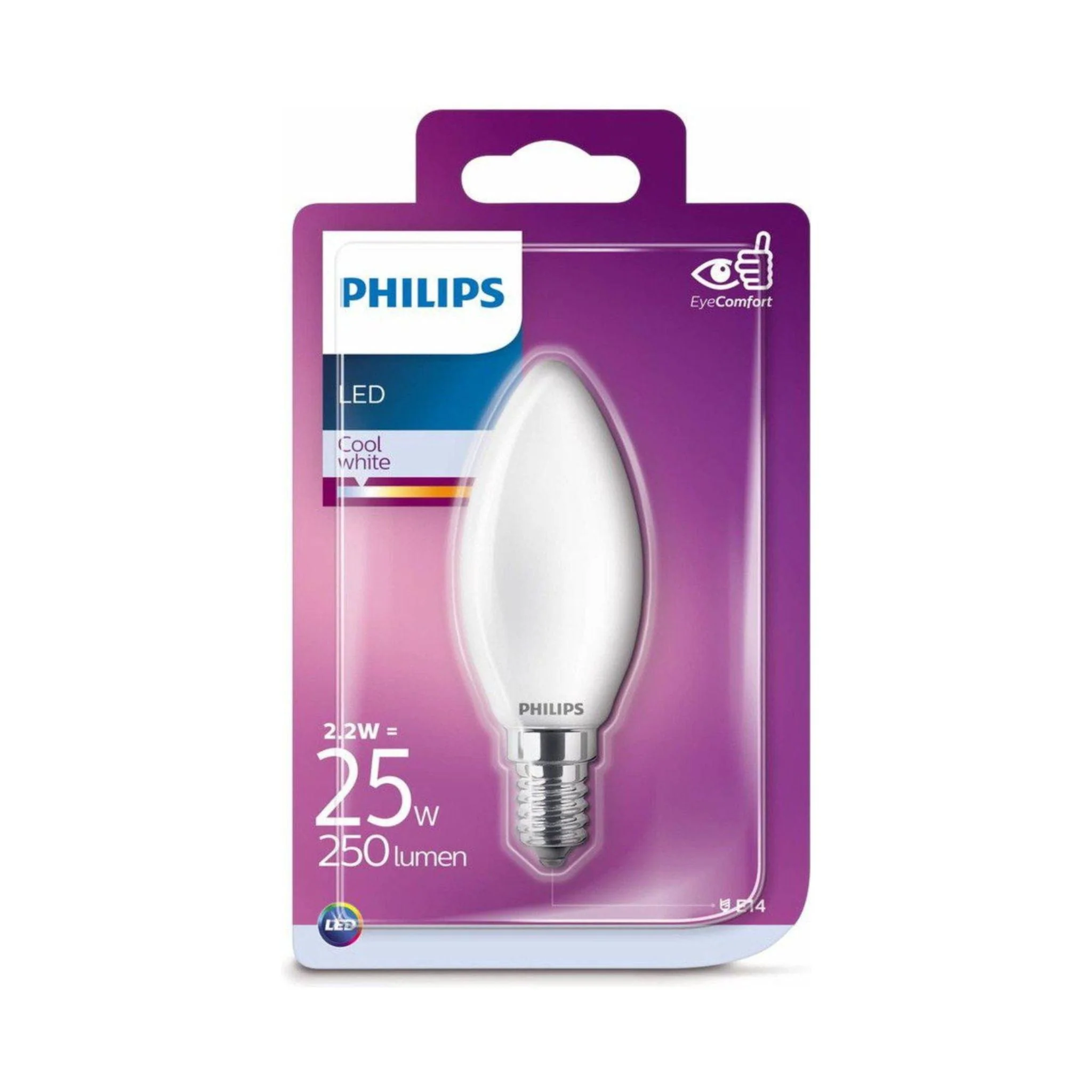 Philips E14 LED Kaarslamp - Neutraal wit licht - 2W vervangt 25W - Image 3