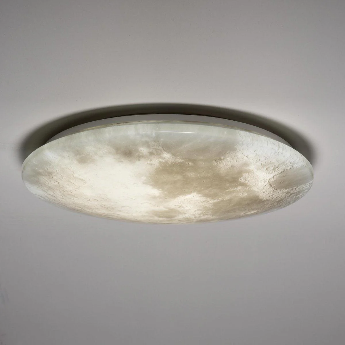 LED's Light Maan Plafondlamp voor de Slaapkamer - Dimbaar met afstandsbediening - 60 cm - Image 4