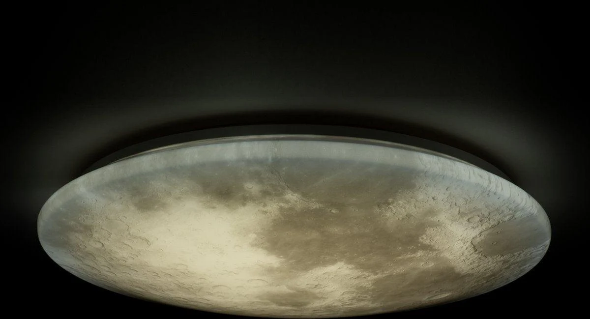 LED's Light Maan Plafondlamp voor de Slaapkamer - Dimbaar met afstandsbediening - 60 cm - Image 6