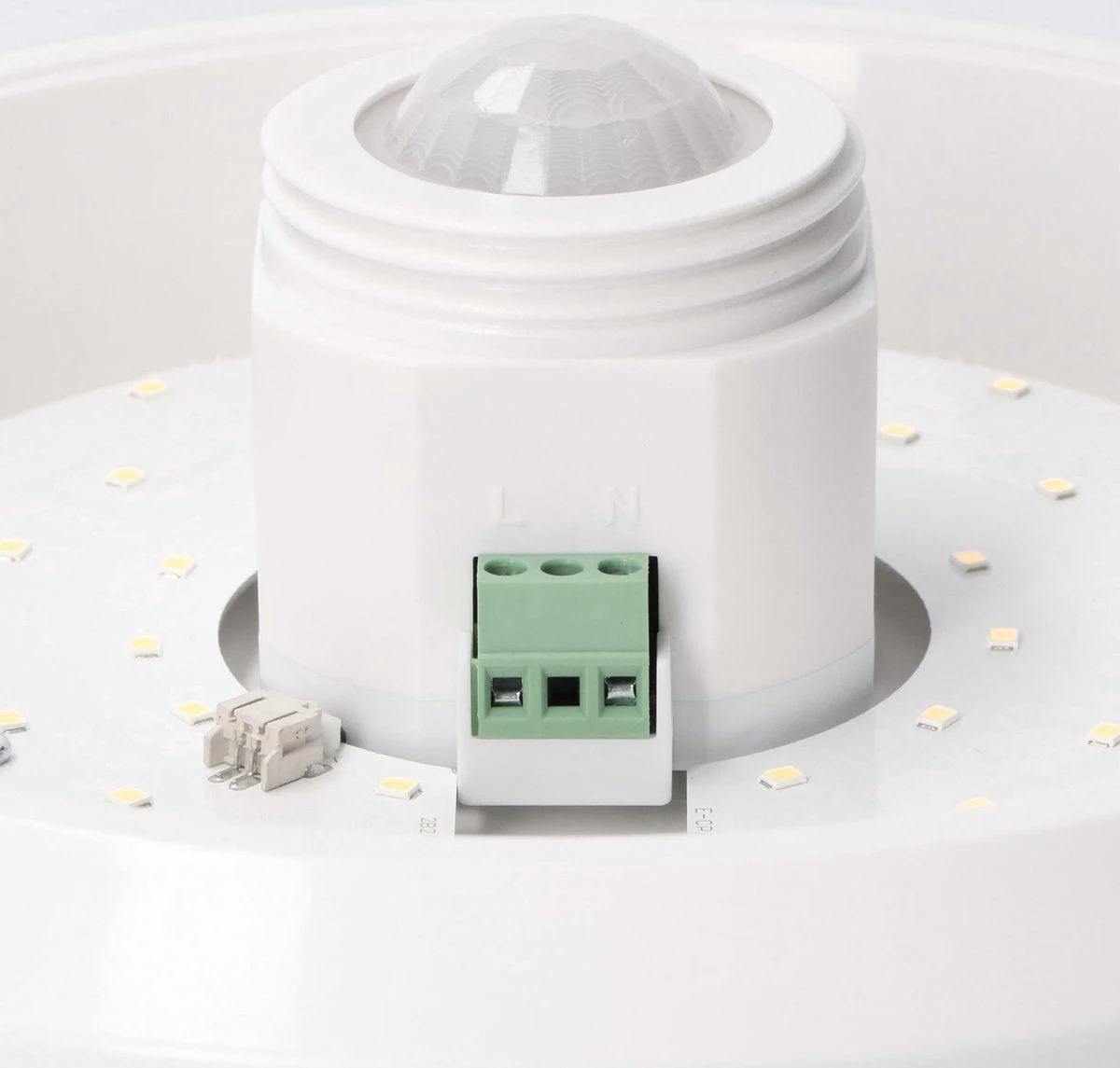 LED Plafondlamp 24 cm met bewegingssensor - Spatwaterdicht - Warm wit - Image 14