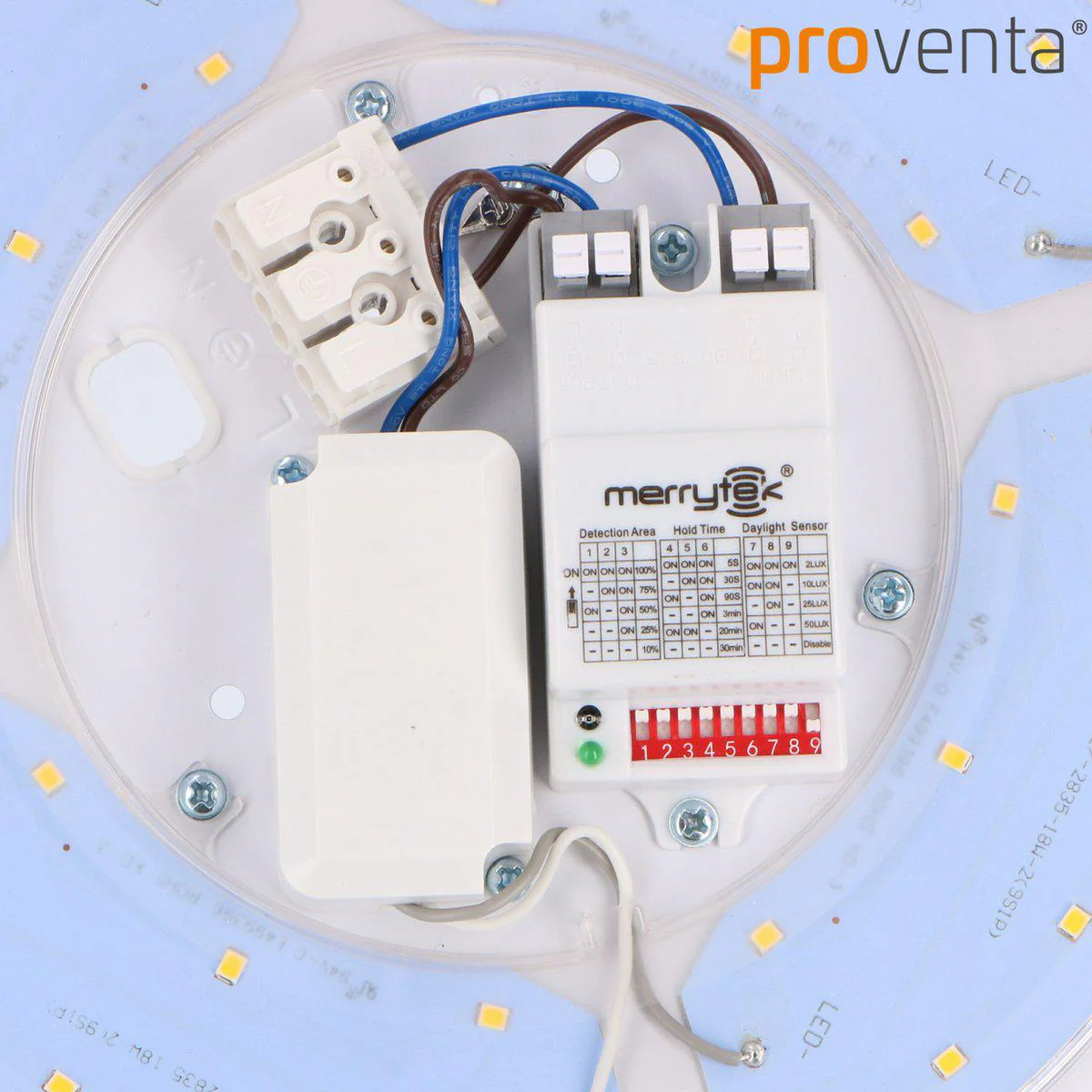 LED's Light Plafondlamp met Sensor 1100 - Daglicht en bewegingsdetectie - Ø 33 cm - Image 9