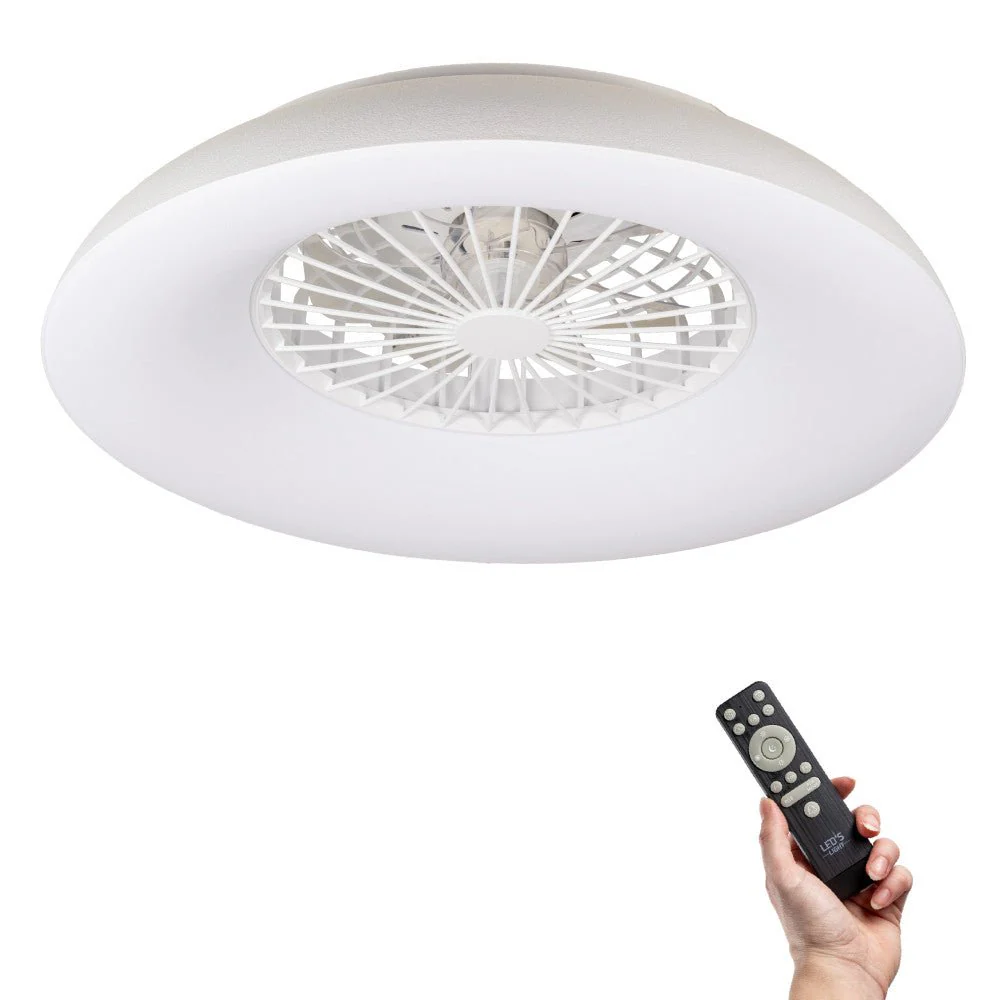 LED's Light RGB Plafondlamp met ventilator - 54W 3950lm 2700K/6500K/RGB - Ø600mm IP20 - Dimbaar - Image 2
