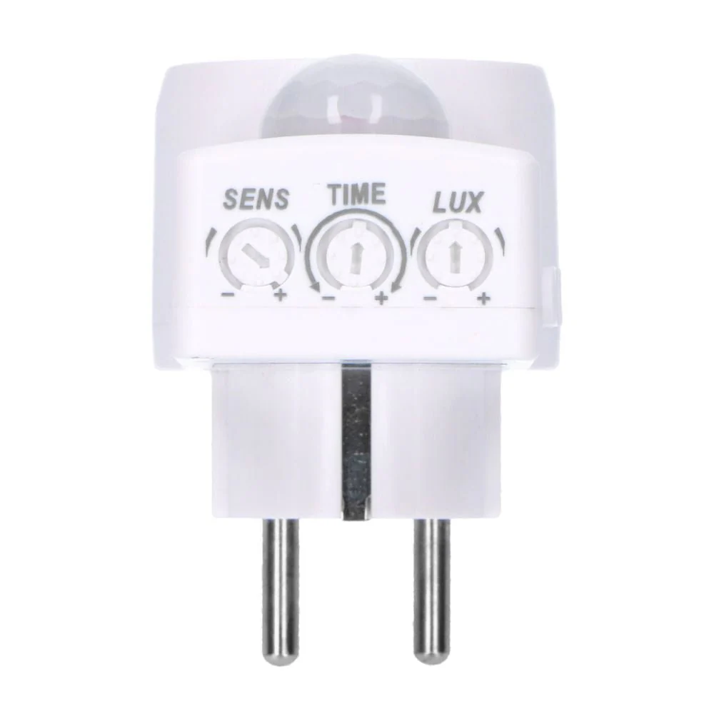 LED's Light plug-in Bewegingssensor met Stopcontact - 10 meter bereik - Incl. daglichtsensor - Image 4