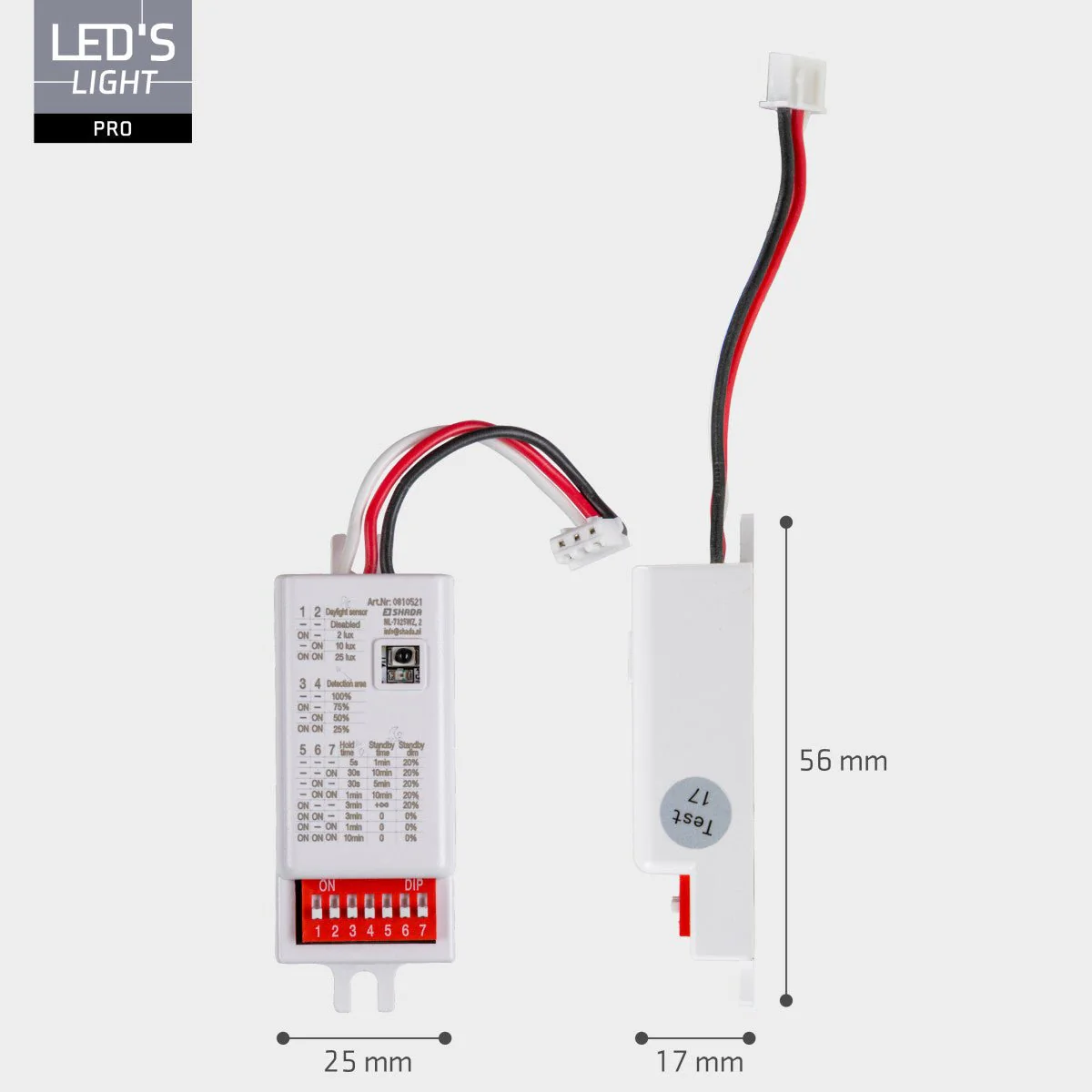 LED's Light Pro Plug & play-sensor voor LED-plafondlamp 0810520 - Image 4