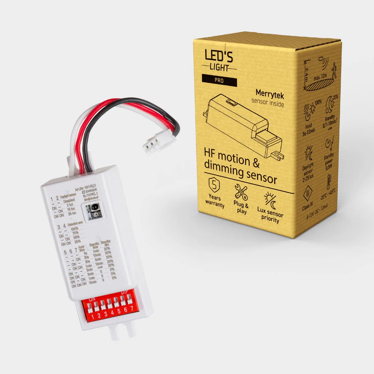 LED's Light Pro Plug & play-sensor voor LED-plafondlamp 0810520 - Image 5