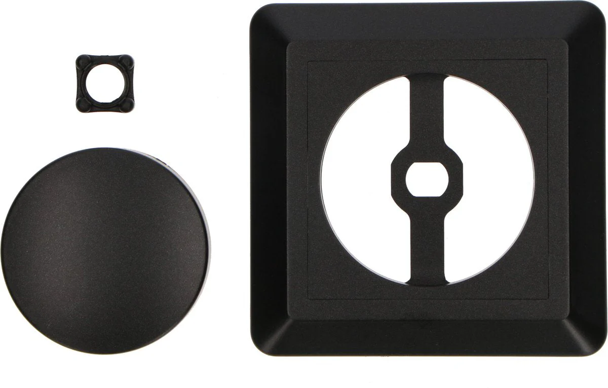 Proventa Premium LED Dimmer compleet met afdekraam - Universeel voor alle dimbare lampen - Zwart - Image 4