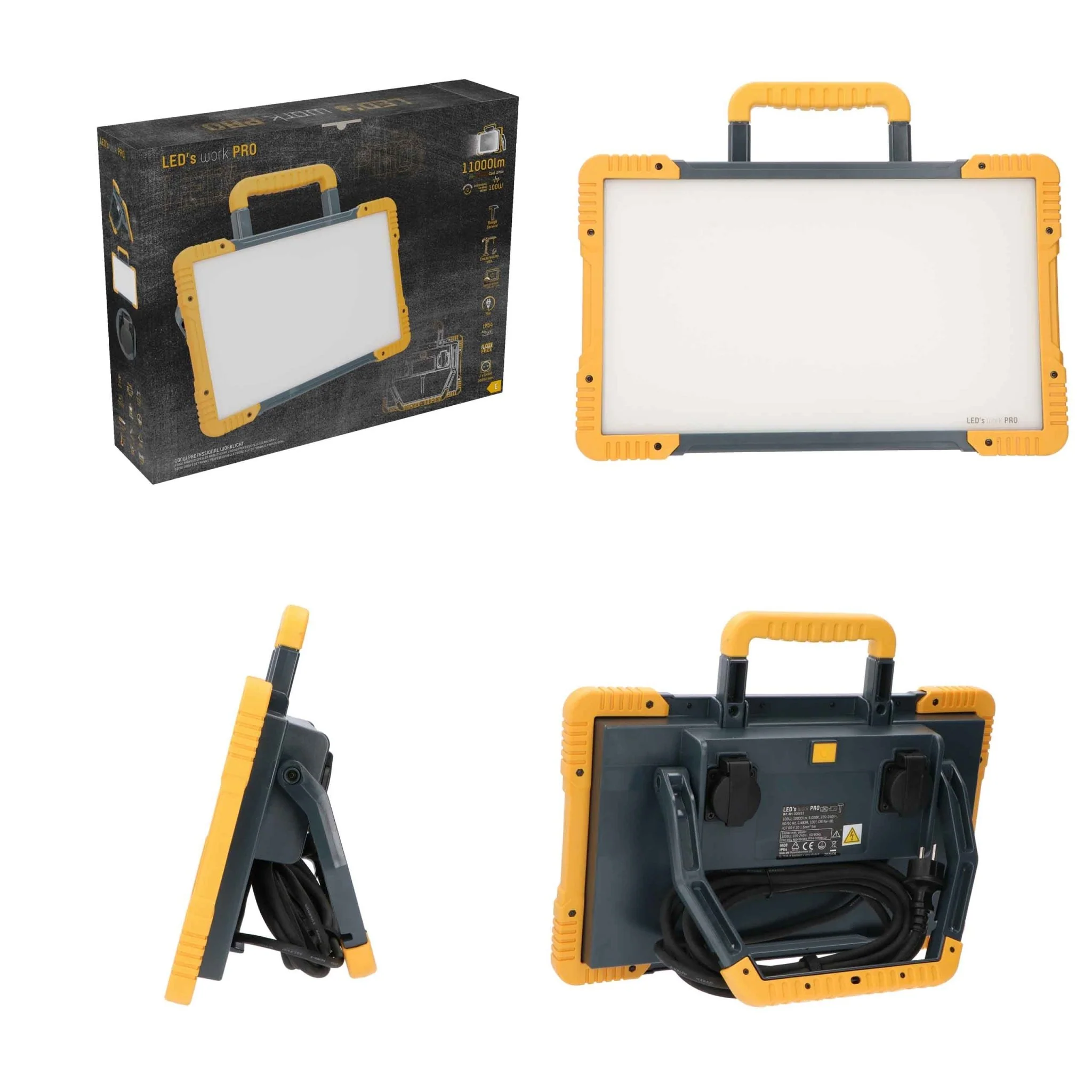 LED's Work Premium LED Werklamp 11000 - 5 meter kabel - Rough Service Tested - IP54 waterdicht - 100W - Image 6