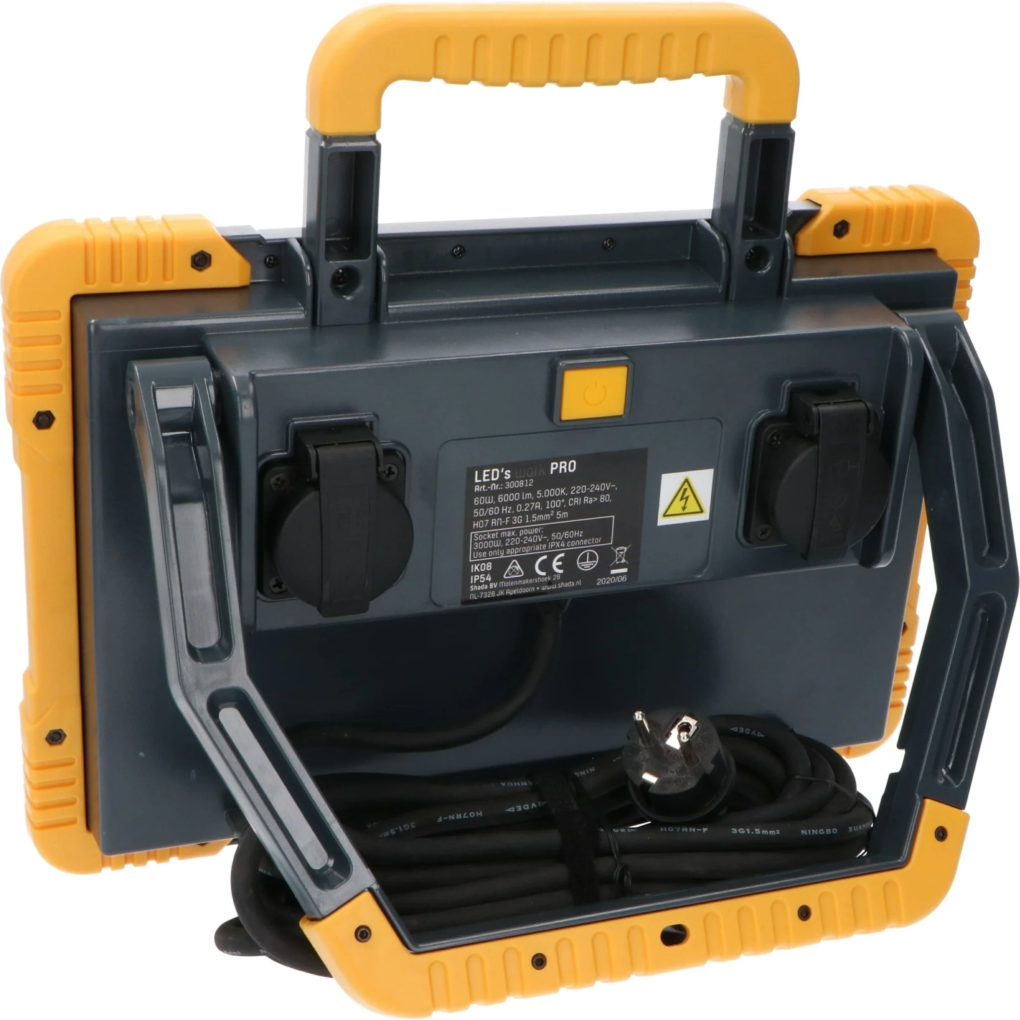 LED's Work Premium LED Werklamp 6500 - 5 meter kabel - Rough Service Tested - IP54 waterdicht - 60W - Image 9