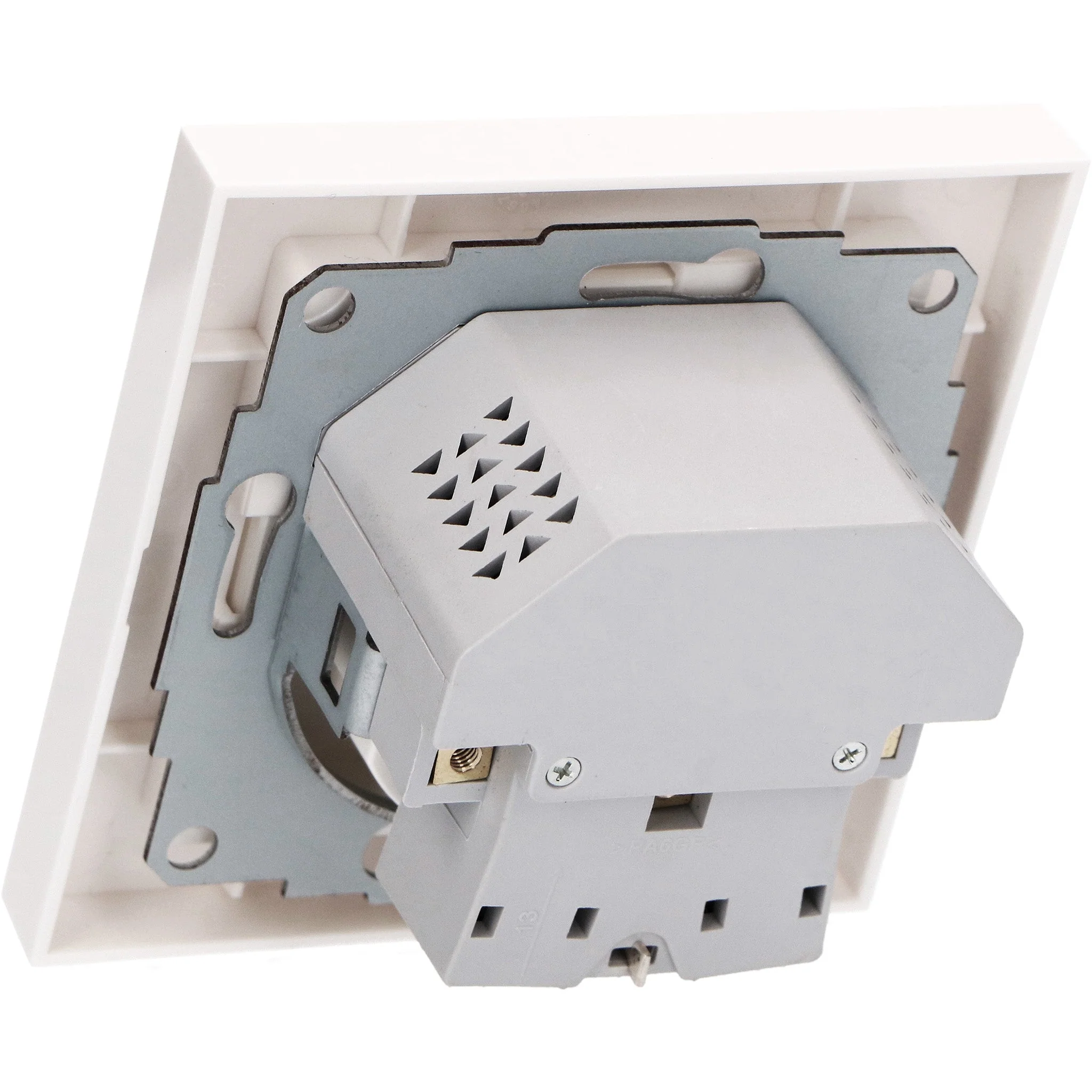 ProCharge Wandcontactdoos met USB-C en USB snelladers - Universeel - Wit - RAL9010 - Image 3