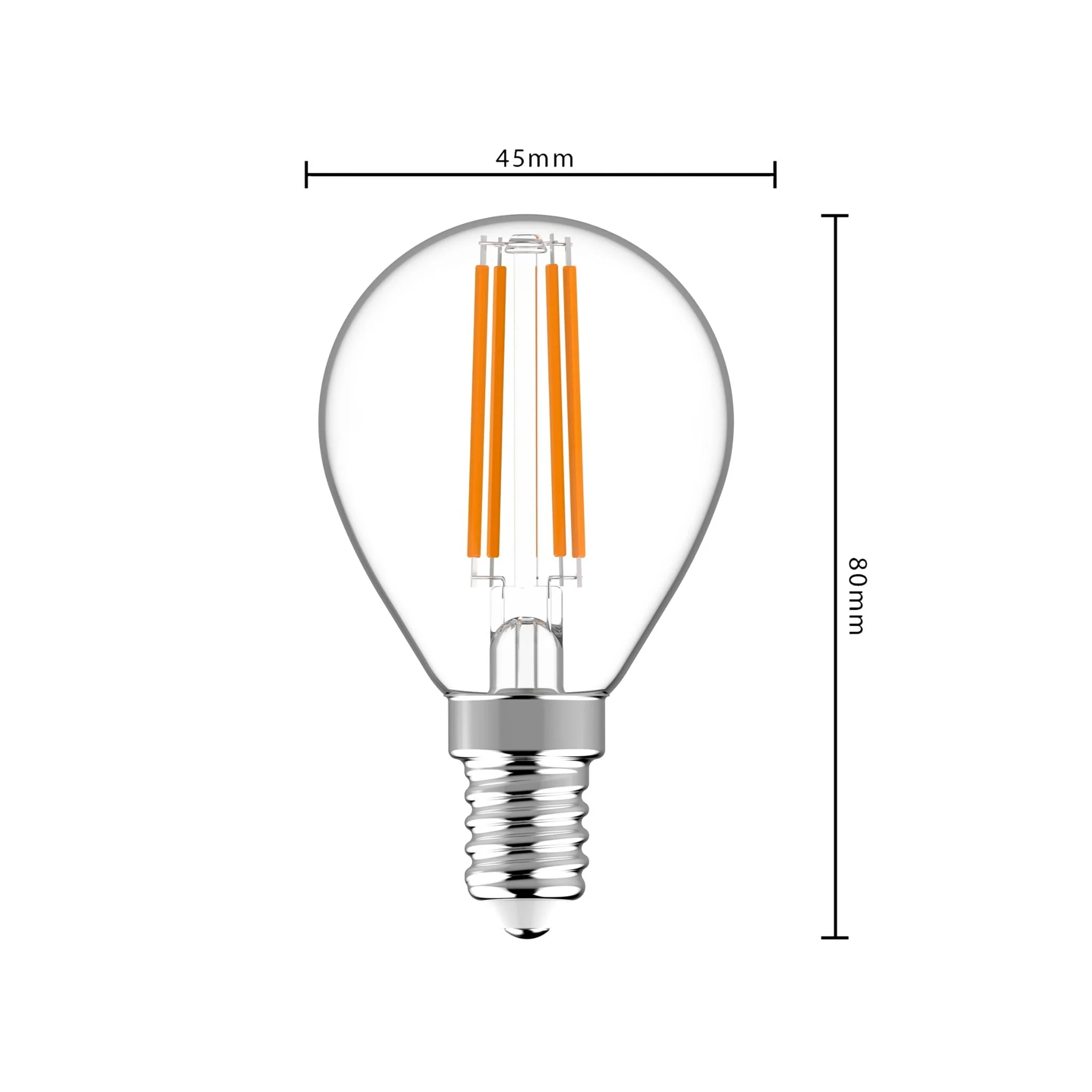 Dimbare LED Lamp E14 - Dimbaar warm wit licht - 470 lm - Image 3