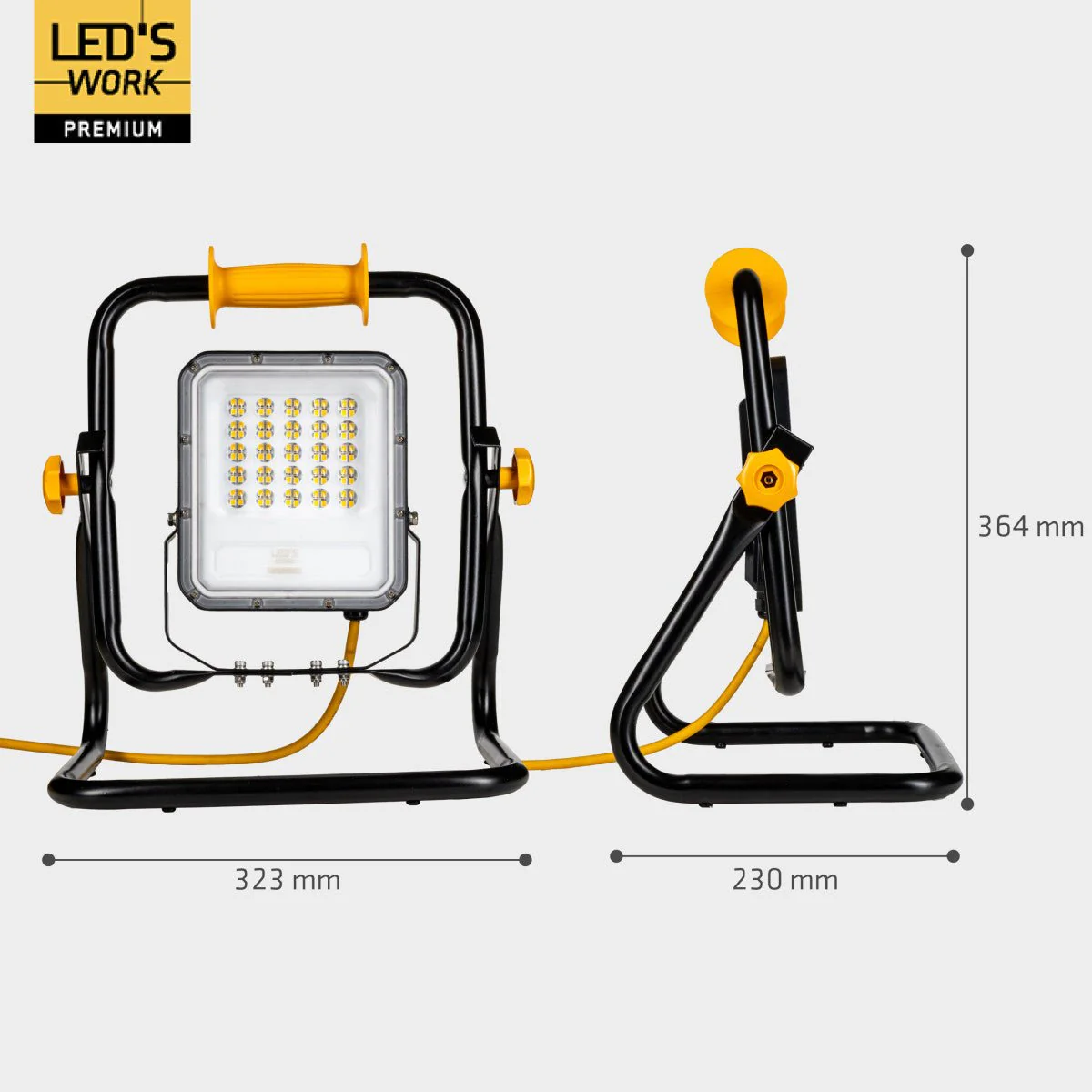 LED's work Premium Professionele Bouwlamp Klasse 2 – 50W | 7000 lm | 4000K - Image 3