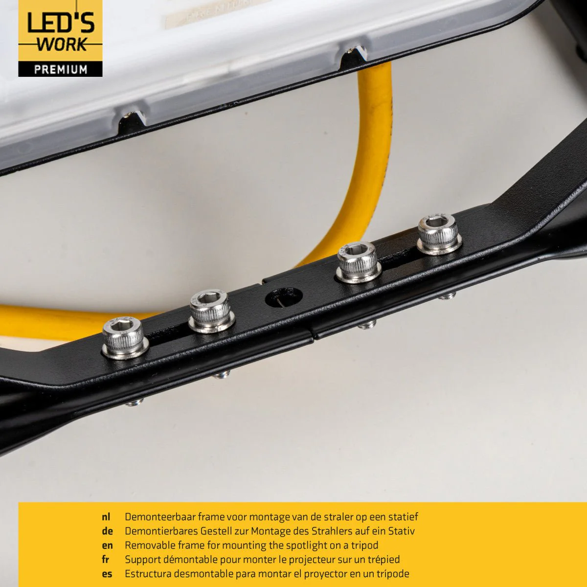 LED's work Premium Professionele Bouwlamp Klasse 2 – 50W | 7000 lm | 4000K - Image 7