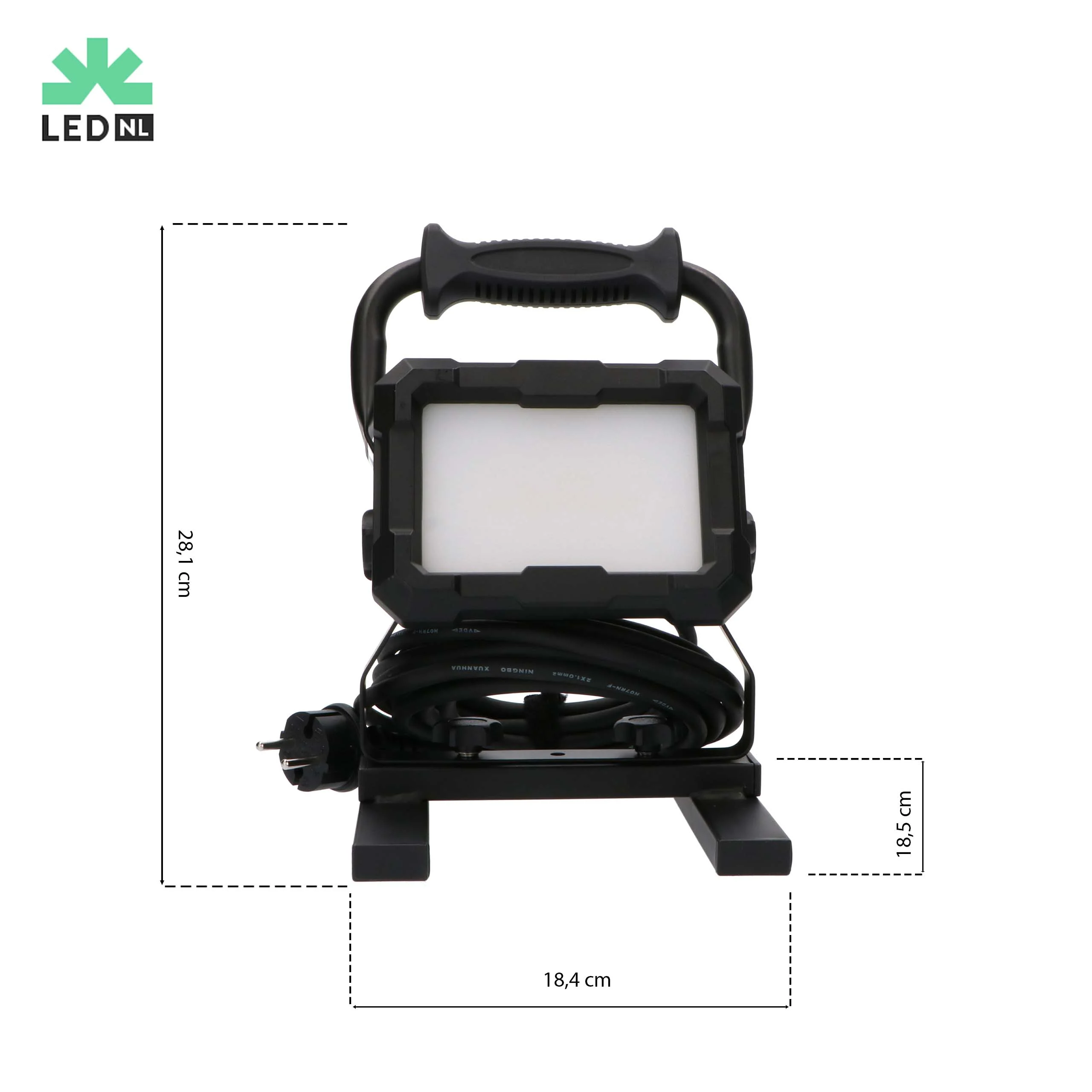 LED's Work Professionele LED Bouwlamp 2850 - Rough Service Tested - 5 meter snoer - 30W - IP65 - Image 7