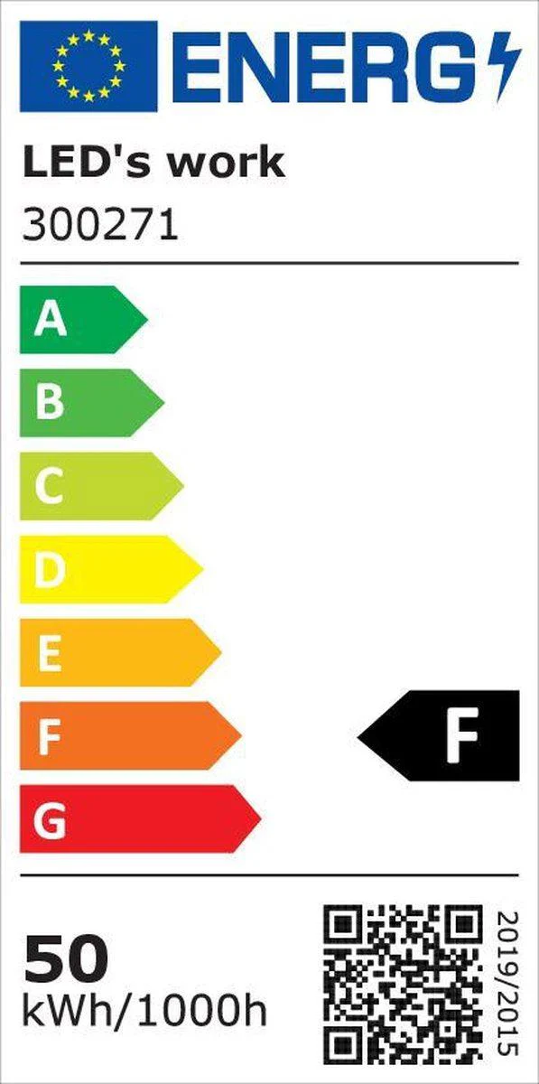 LED's Work Professionele LED Bouwlamp 4500 - Rough Service Tested - 5 meter snoer - 50W - IP65 - Image 8