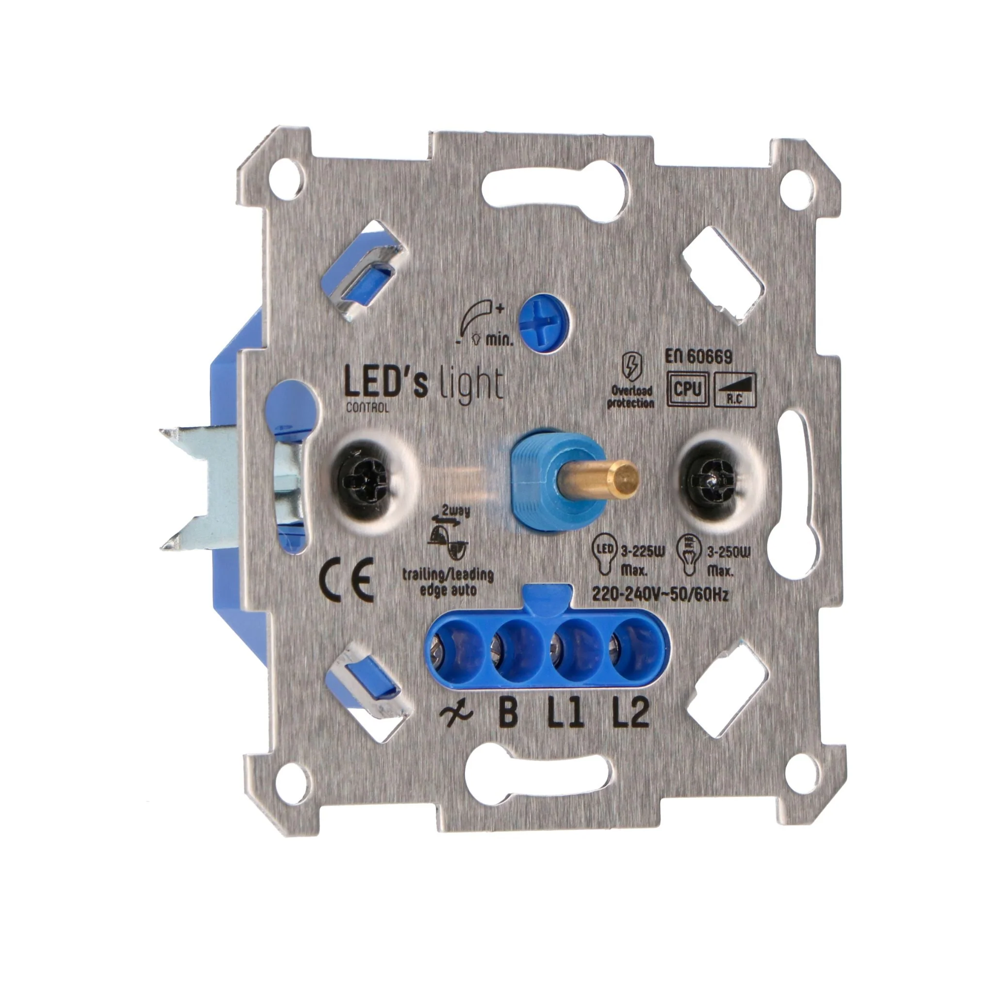 LED's Light Premium Dimmer voor LED en halogeen - 3 tot 250W - Fase aansnijding en afsnijding - Image 3