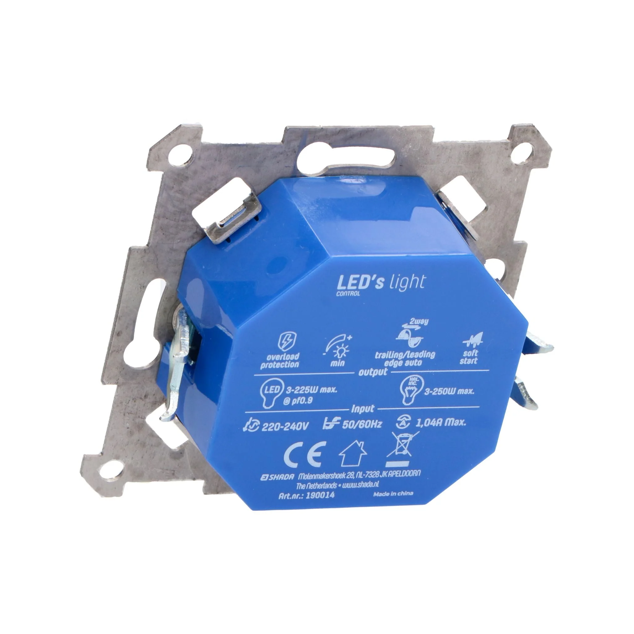 LED's Light Premium Dimmer voor LED en halogeen - 3 tot 250W - Fase aansnijding en afsnijding - Image 5