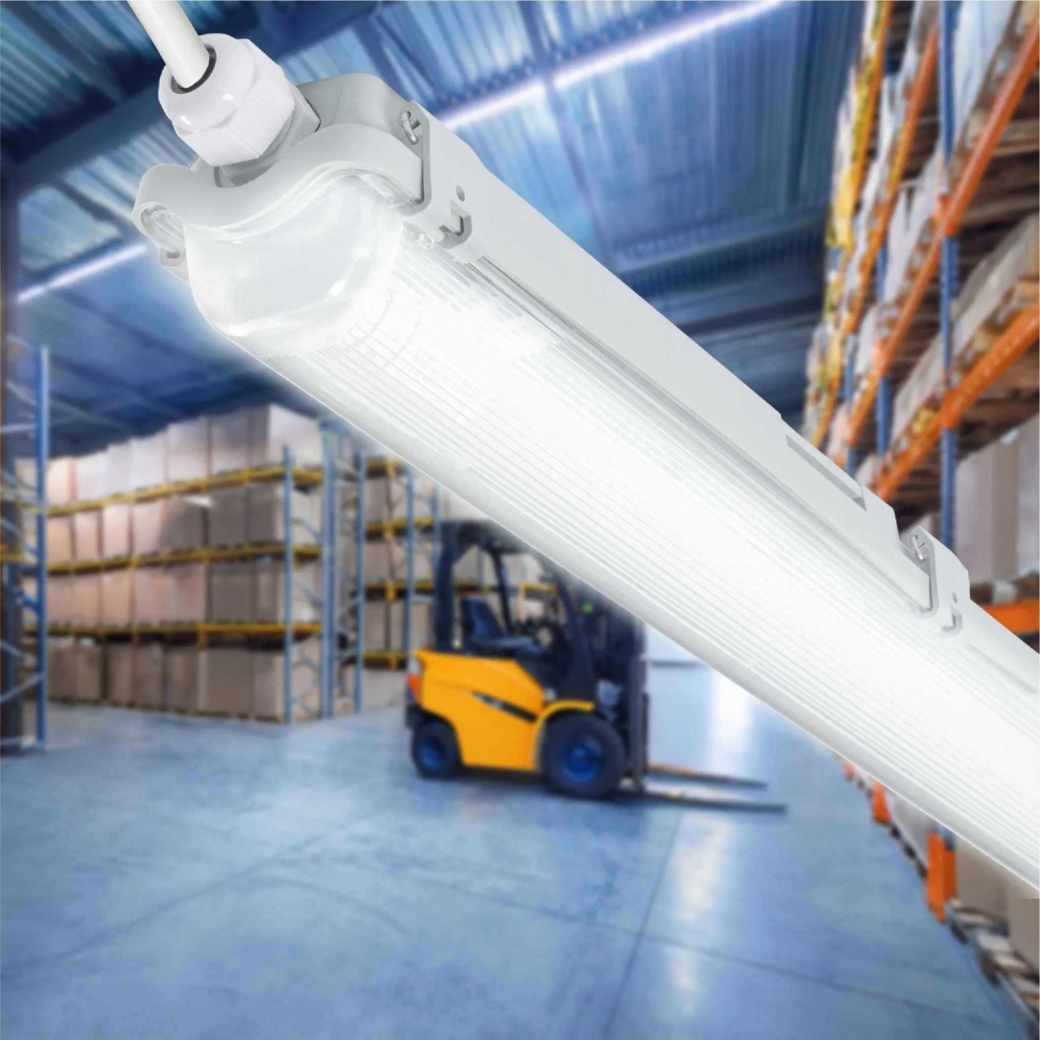 LED's Light LED TL armatuur met lamp 150 cm - Koud wit licht 6500 K - Waterdicht - Complete set - Image 3