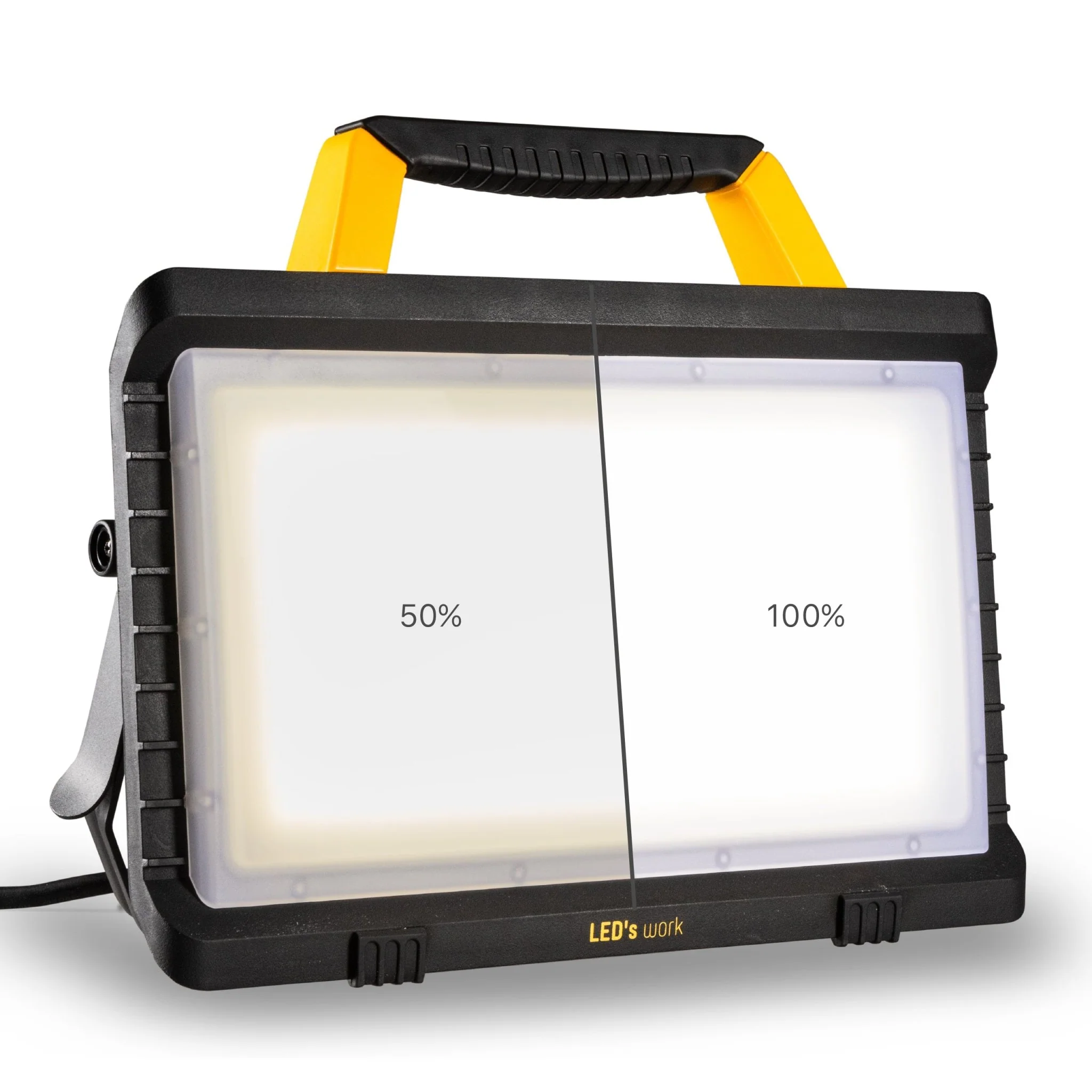 LED's Work Bouwlamp 5000 - 2 extra stopcontacten - 3 meter snoer - IP54 water- en stofbestendig - Image 4