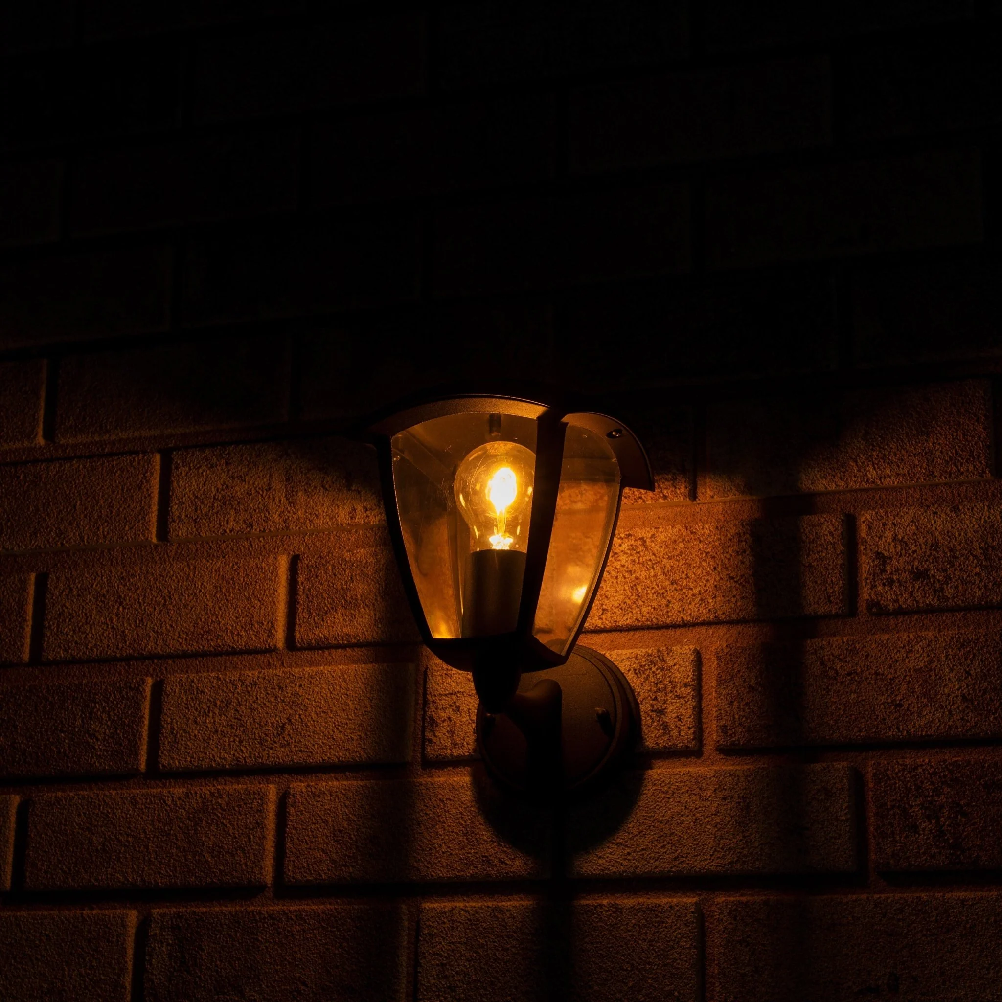 Retro LED Wandlamp met E27 fitting - Jesi - IP44 - Zwart - Image 3