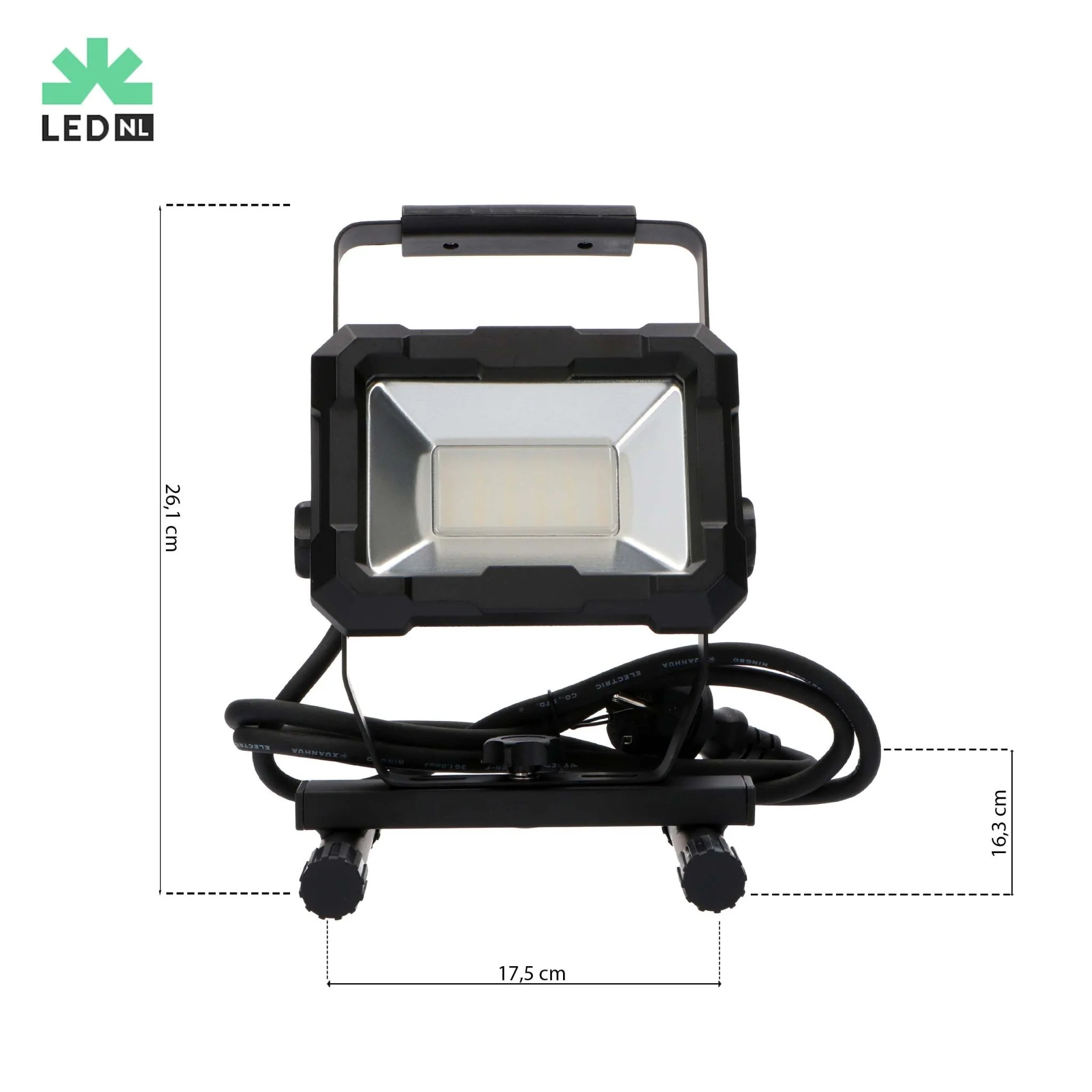 LED's Work Werklamp 2400 - Robuuste behuizing - Extra sterk snoer 150 cm - IP65 waterdicht - 30W - Image 6