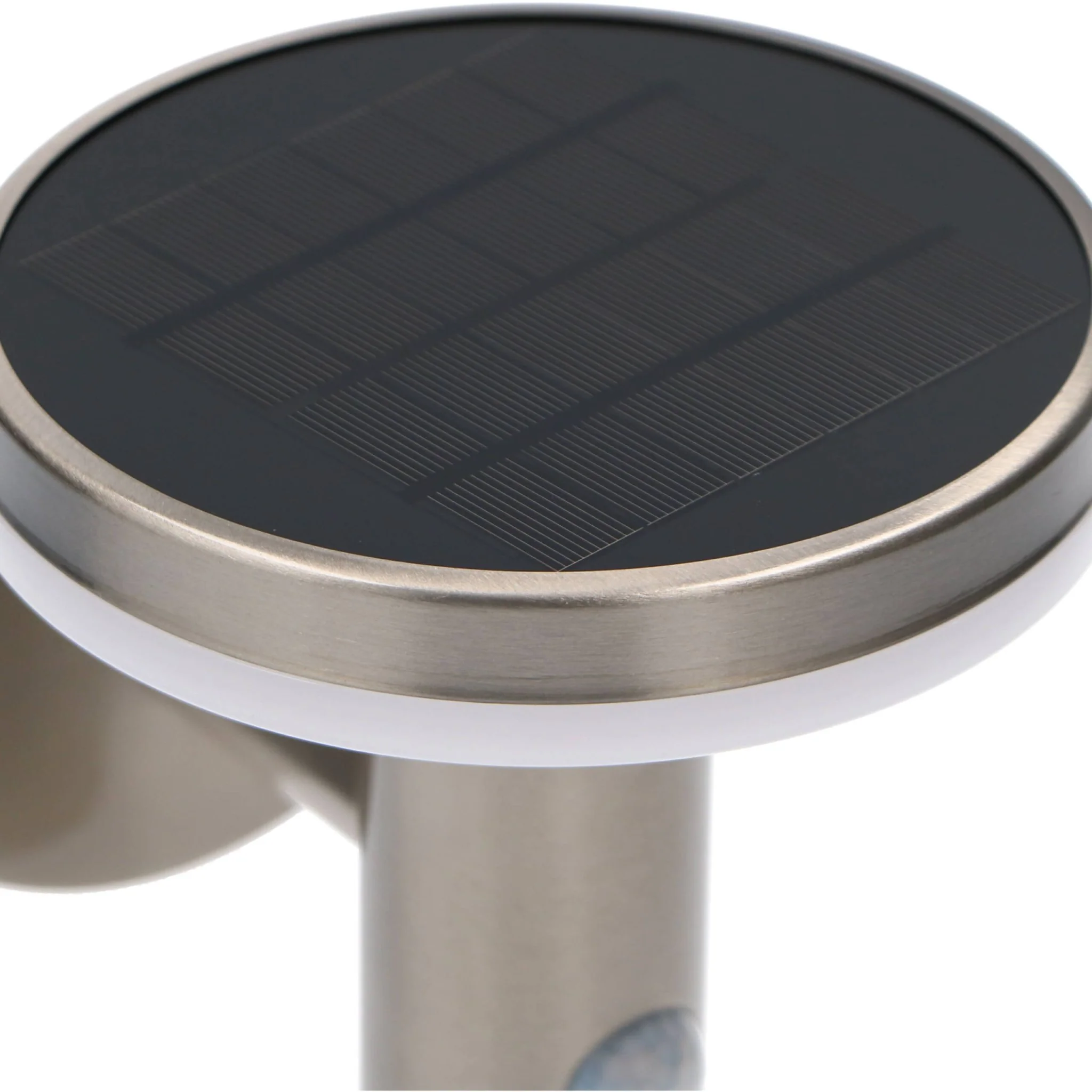 RVS Solar LED Buitenlamp met bewegingssensor - Draadloos - 3 standen - Zilver - Image 5