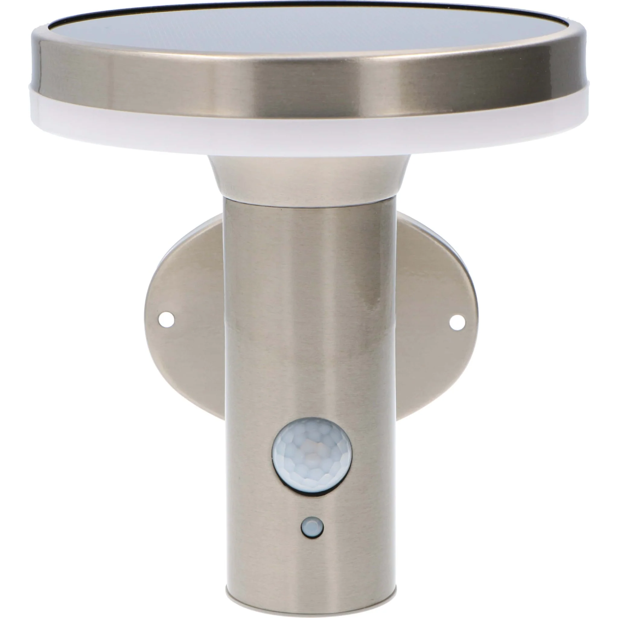 RVS Solar LED Buitenlamp met bewegingssensor - Draadloos - 3 standen - Zilver - Image 7